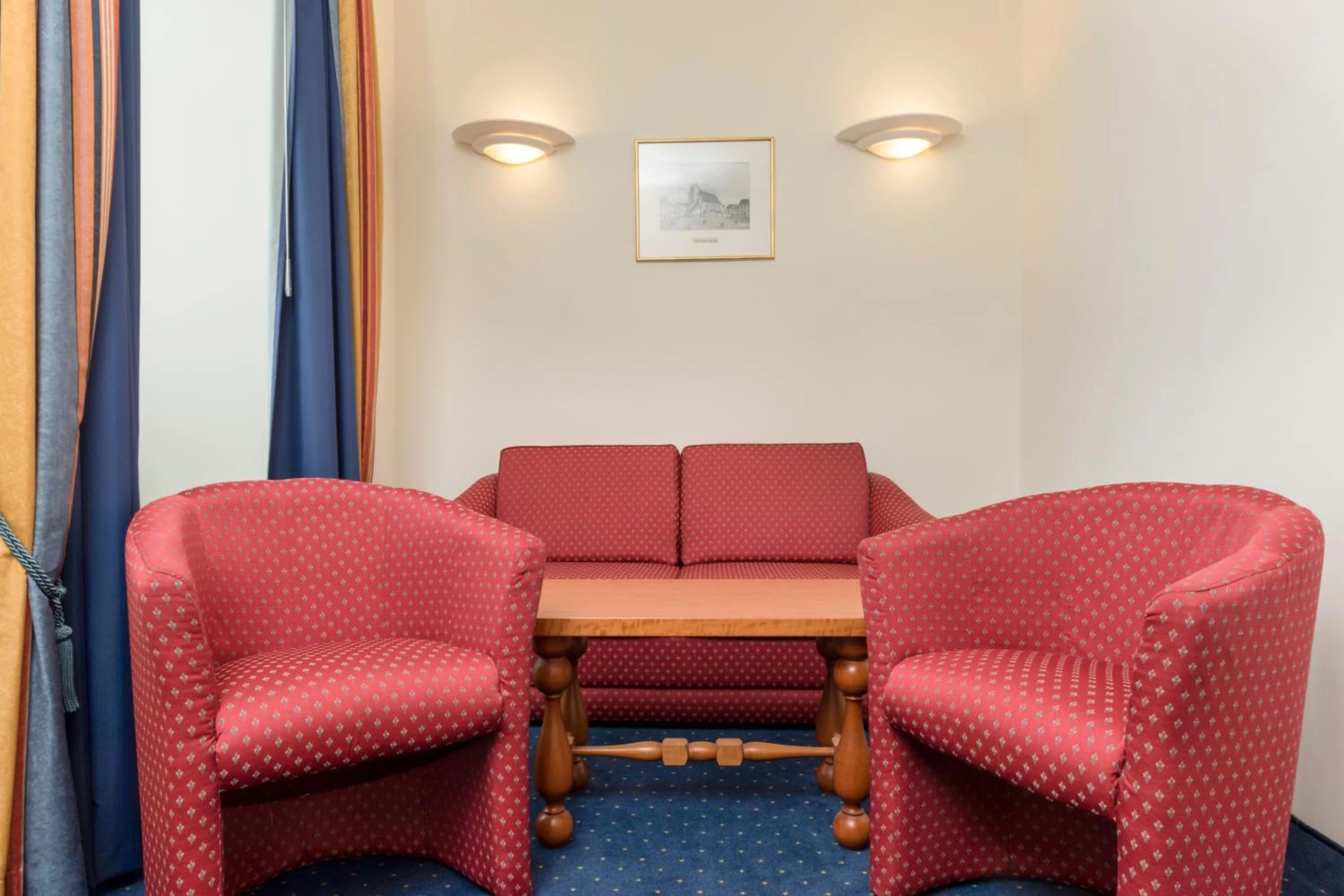 Seating area in Radisson Blu Hotel Halle-Merseburg