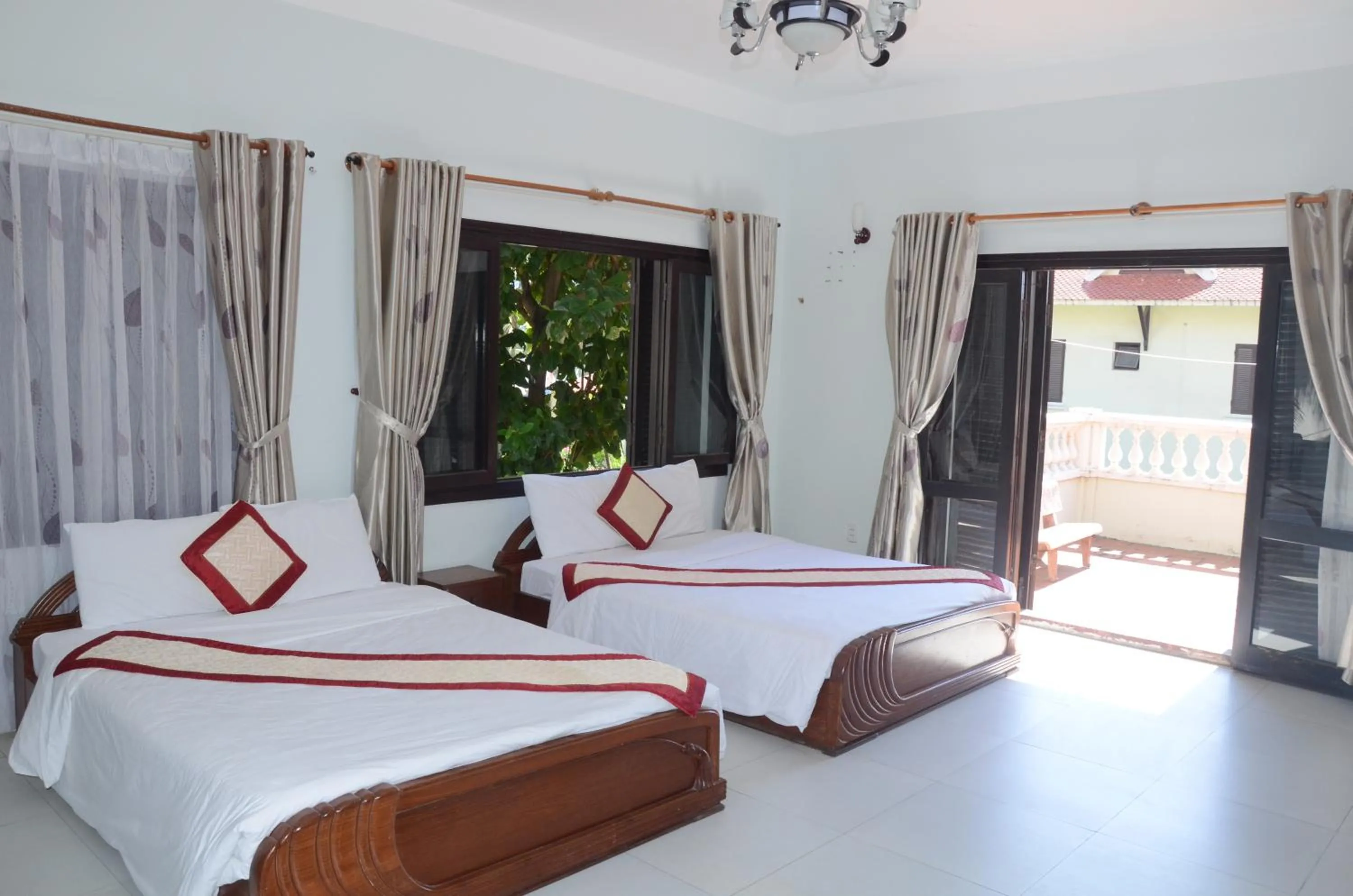 Bed in DTC Hotel
