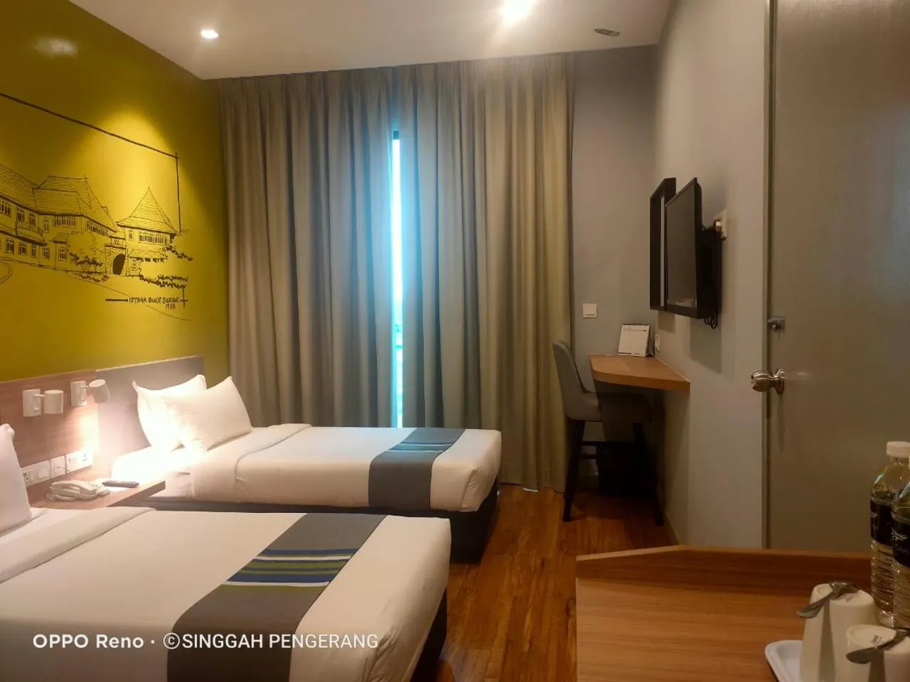 Bed in Singgah Pengerang Hotel