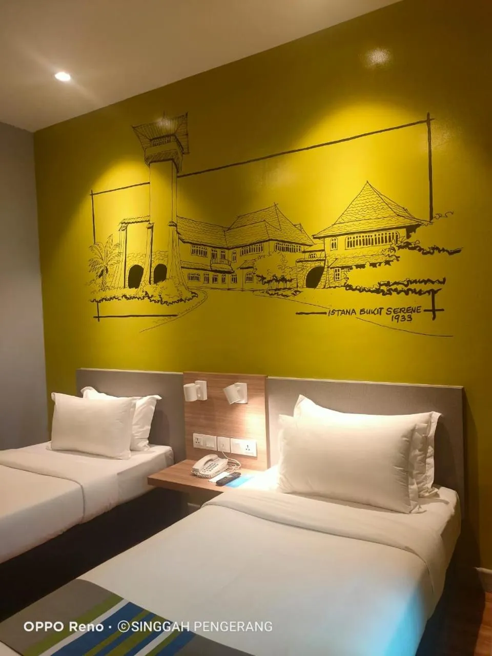 Bed in Singgah Pengerang Hotel