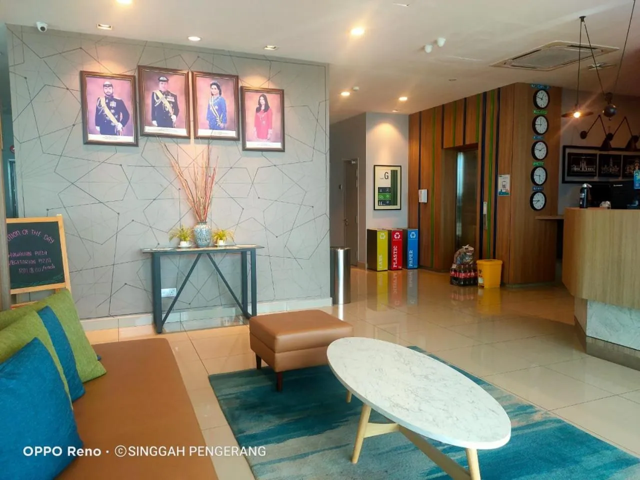 Lobby or reception in Singgah Pengerang Hotel