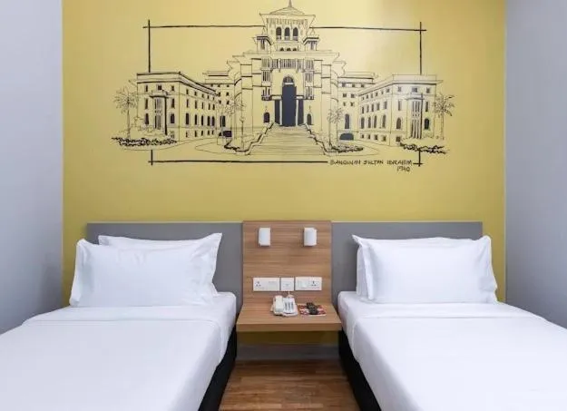 Bed in Singgah Pengerang Hotel