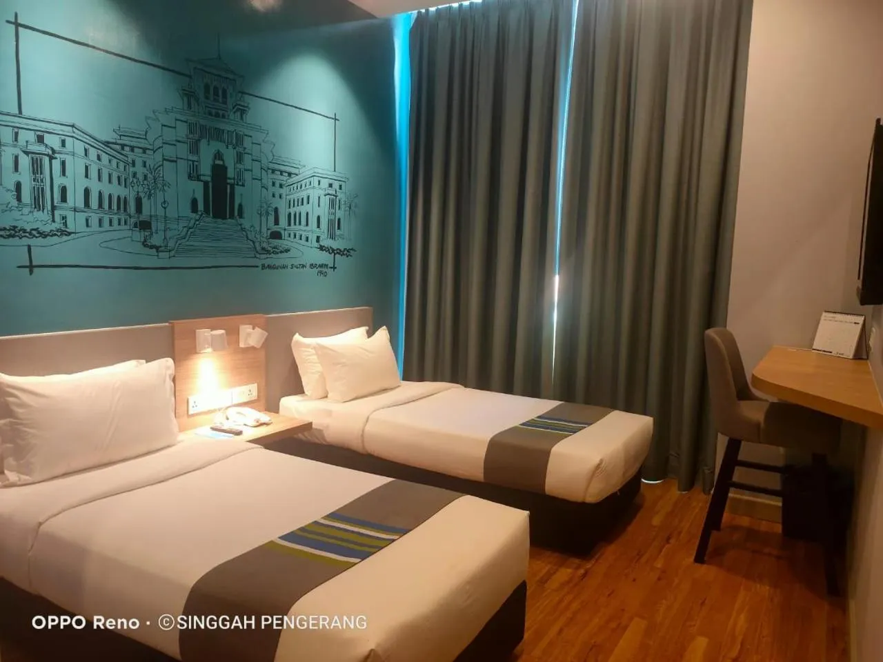 Bed in Singgah Pengerang Hotel