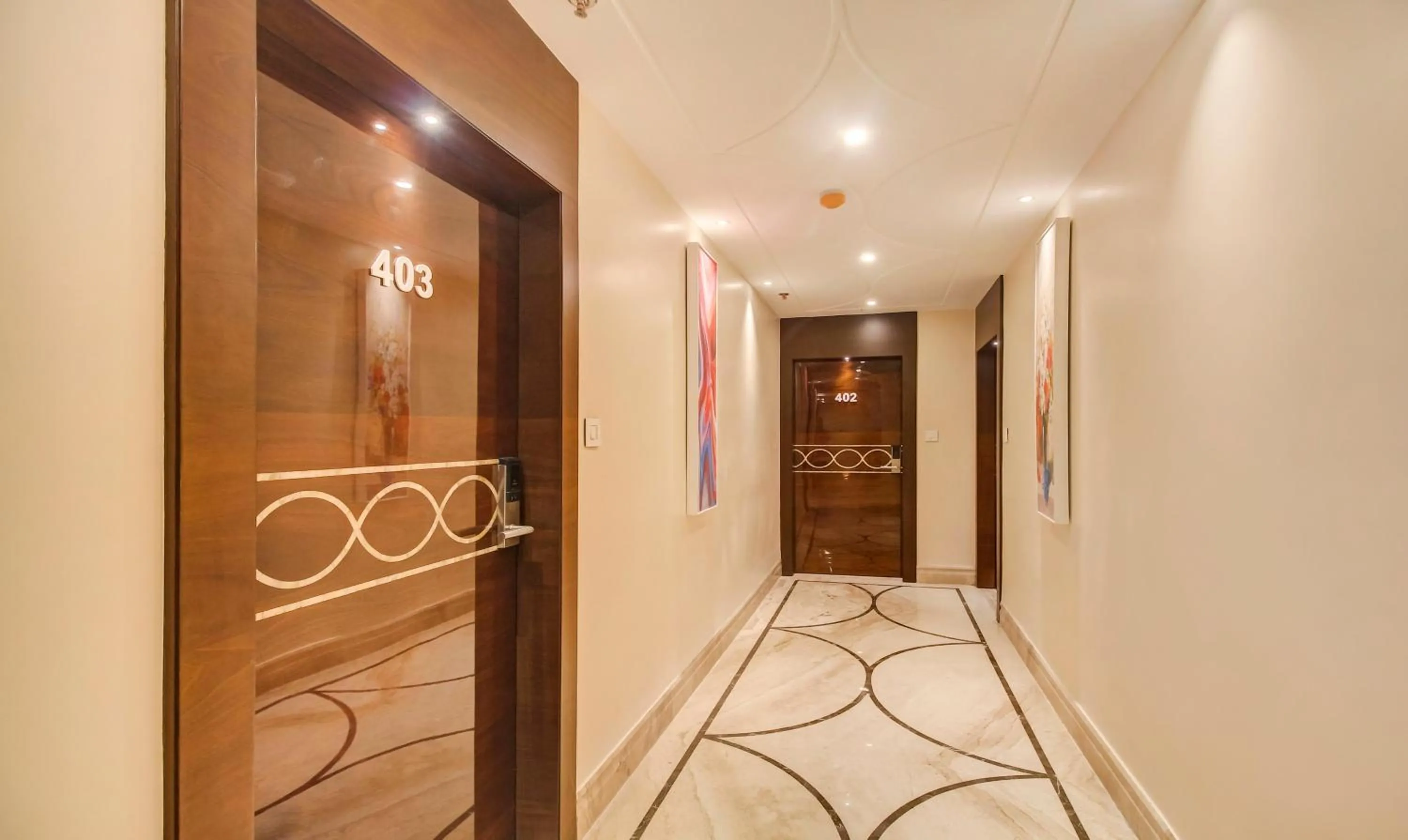 Lobby or reception in Treebo Premium Tahoora International