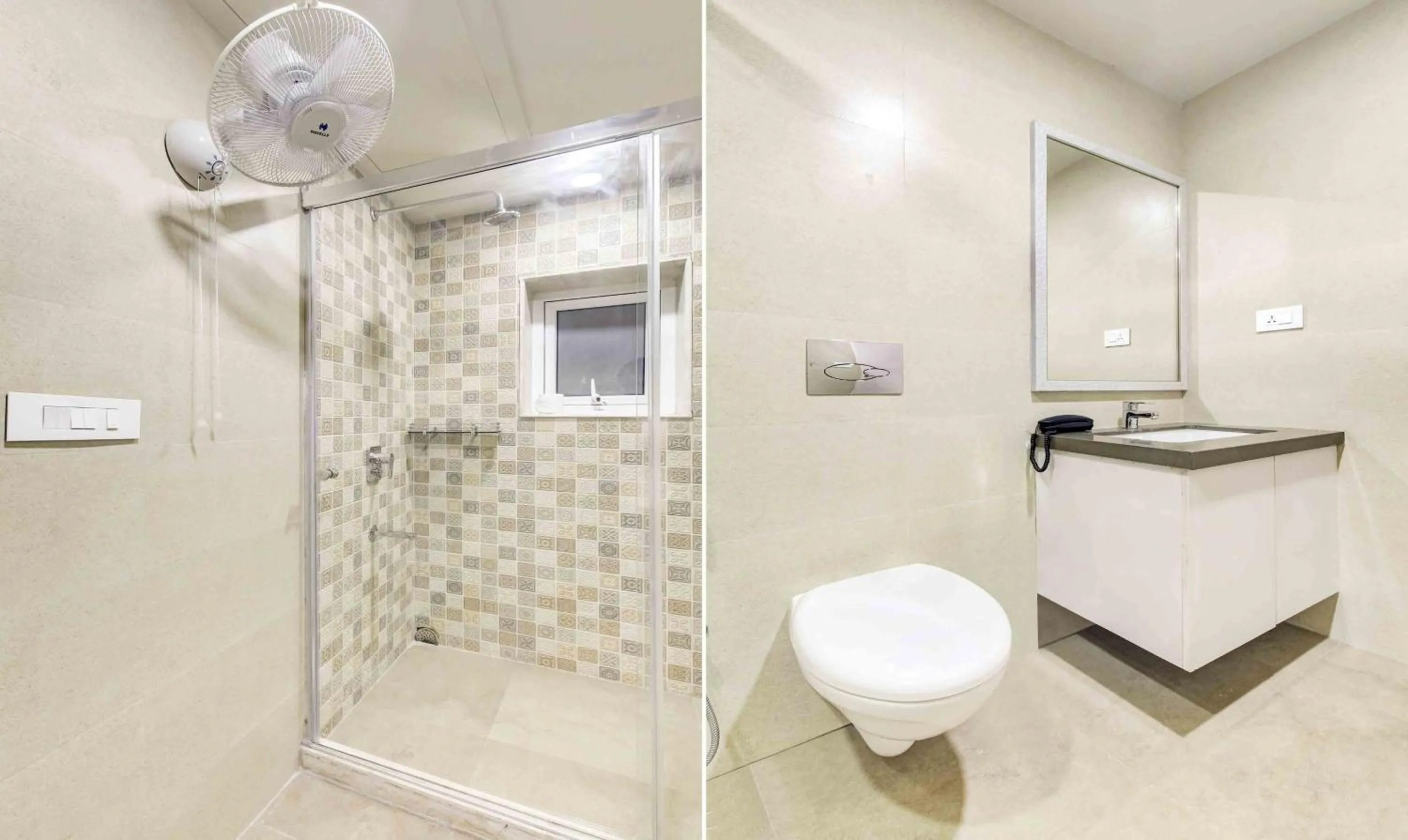 Bathroom in Treebo Premium Tahoora International