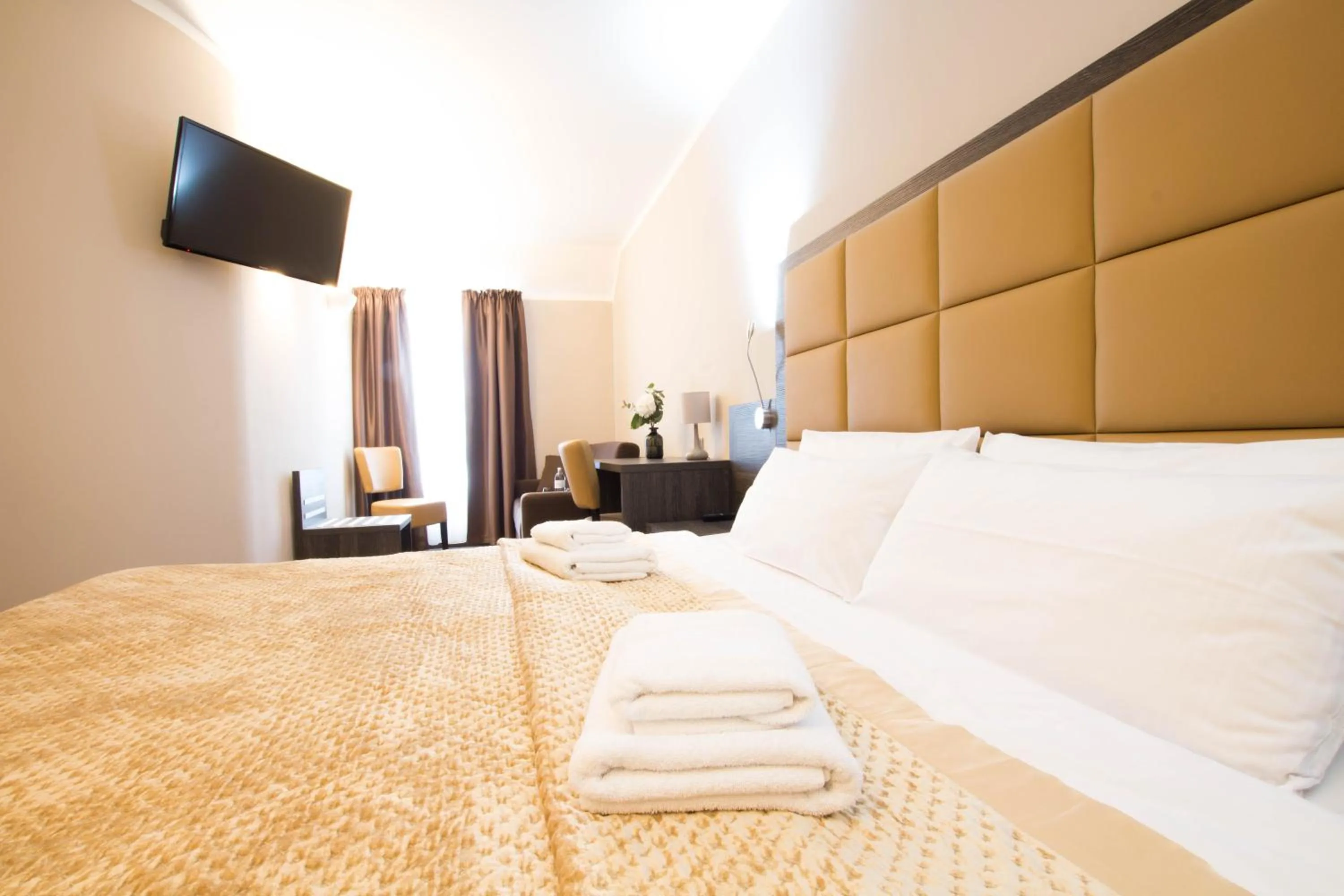 Bed in Hotel Delta am Potsdamer Platz