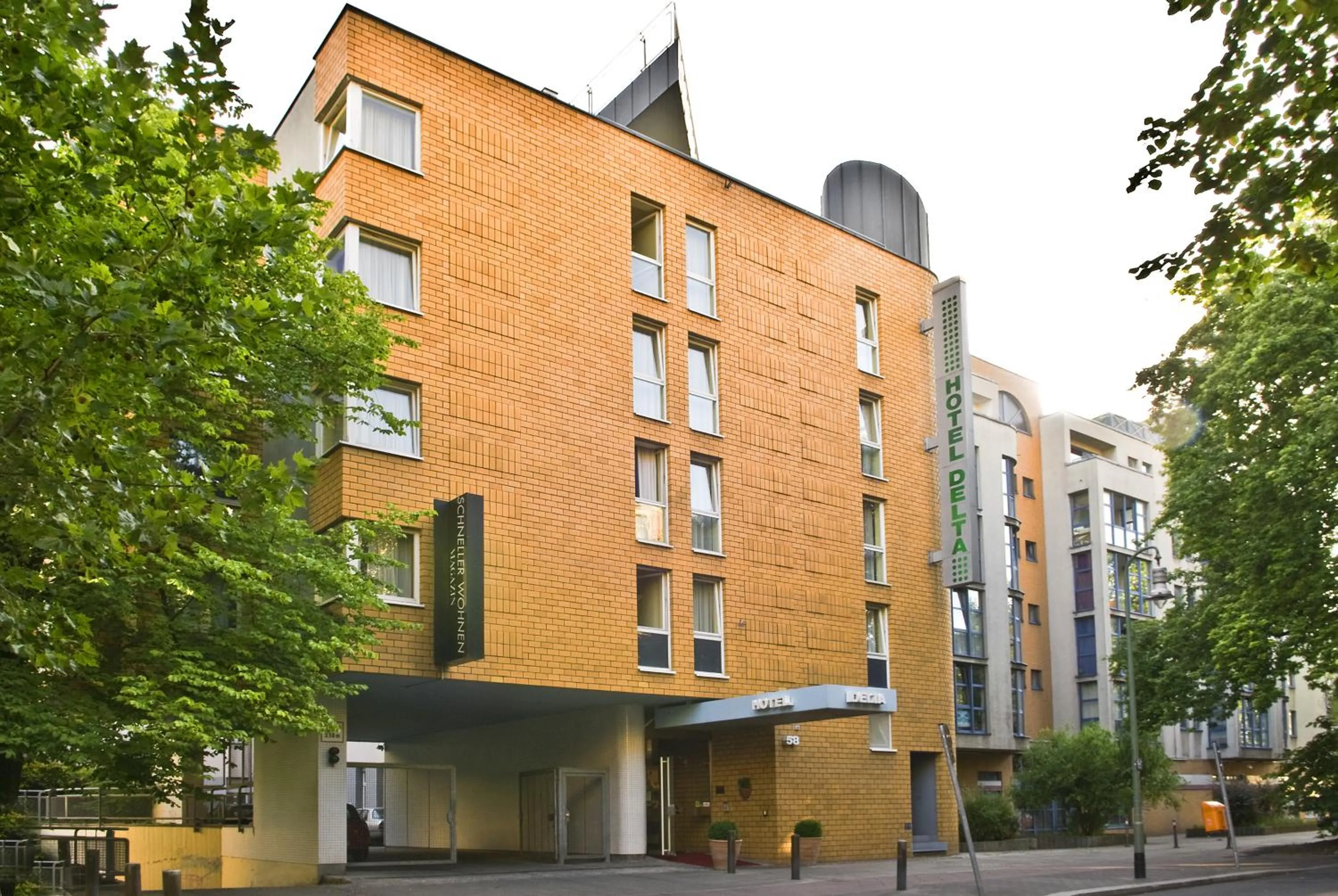 Property building in Hotel Delta am Potsdamer Platz