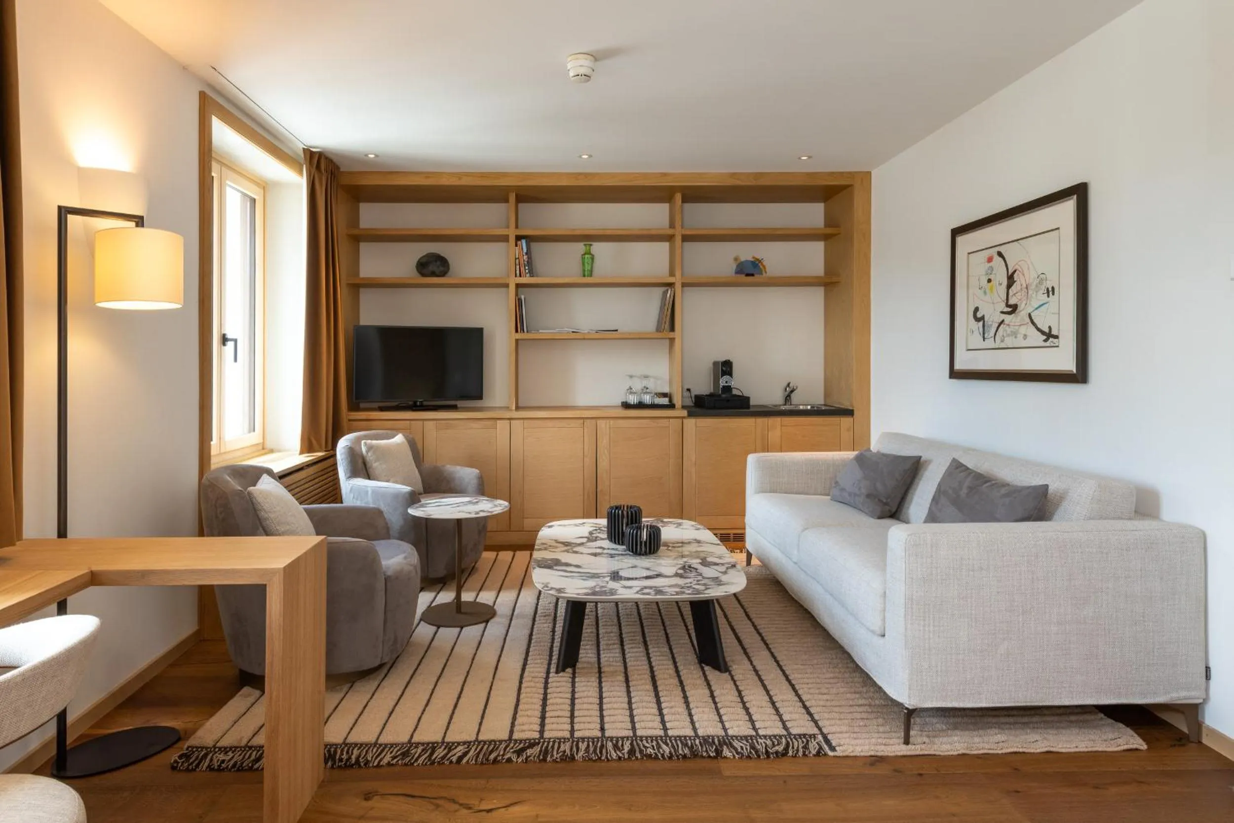 Living room in Art Boutique Hotel Monopol