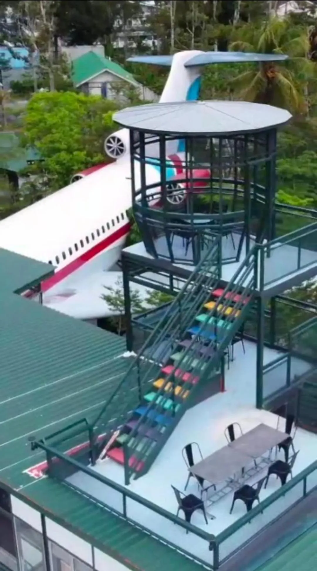 Facade/entrance in Twin Jets Resort