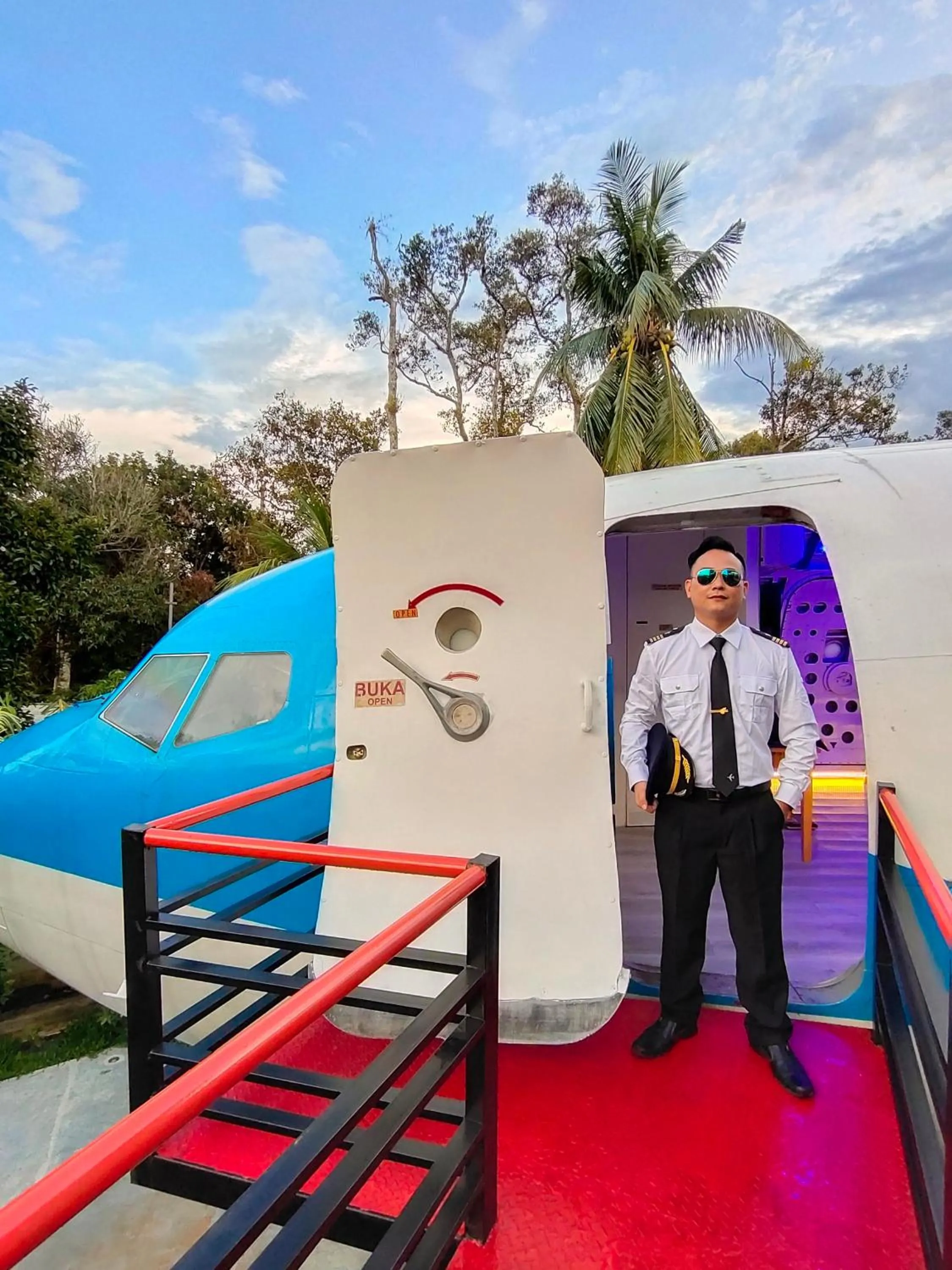 Facade/entrance in Twin Jets Resort