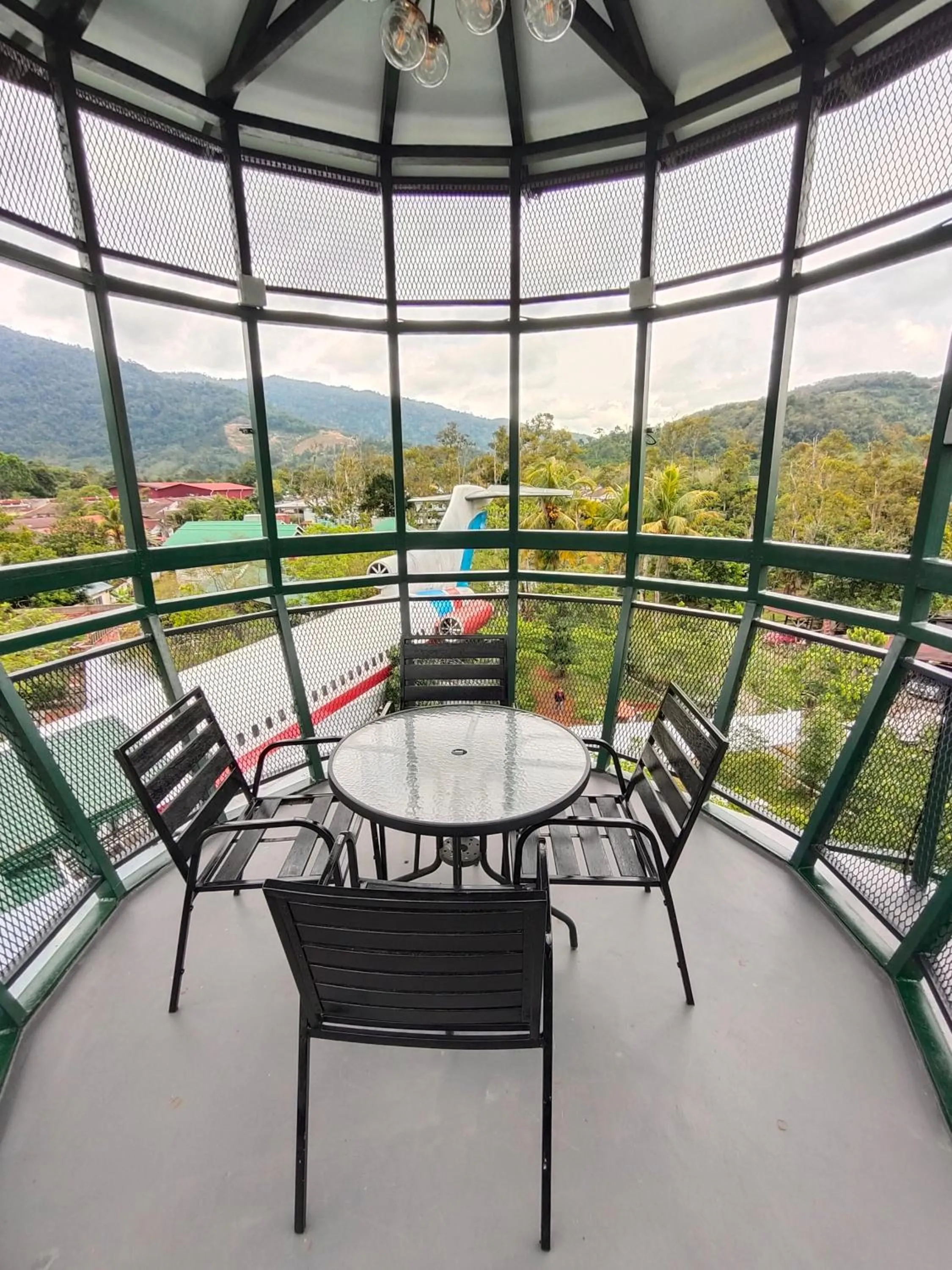 Garden view in Twin Jets Resort