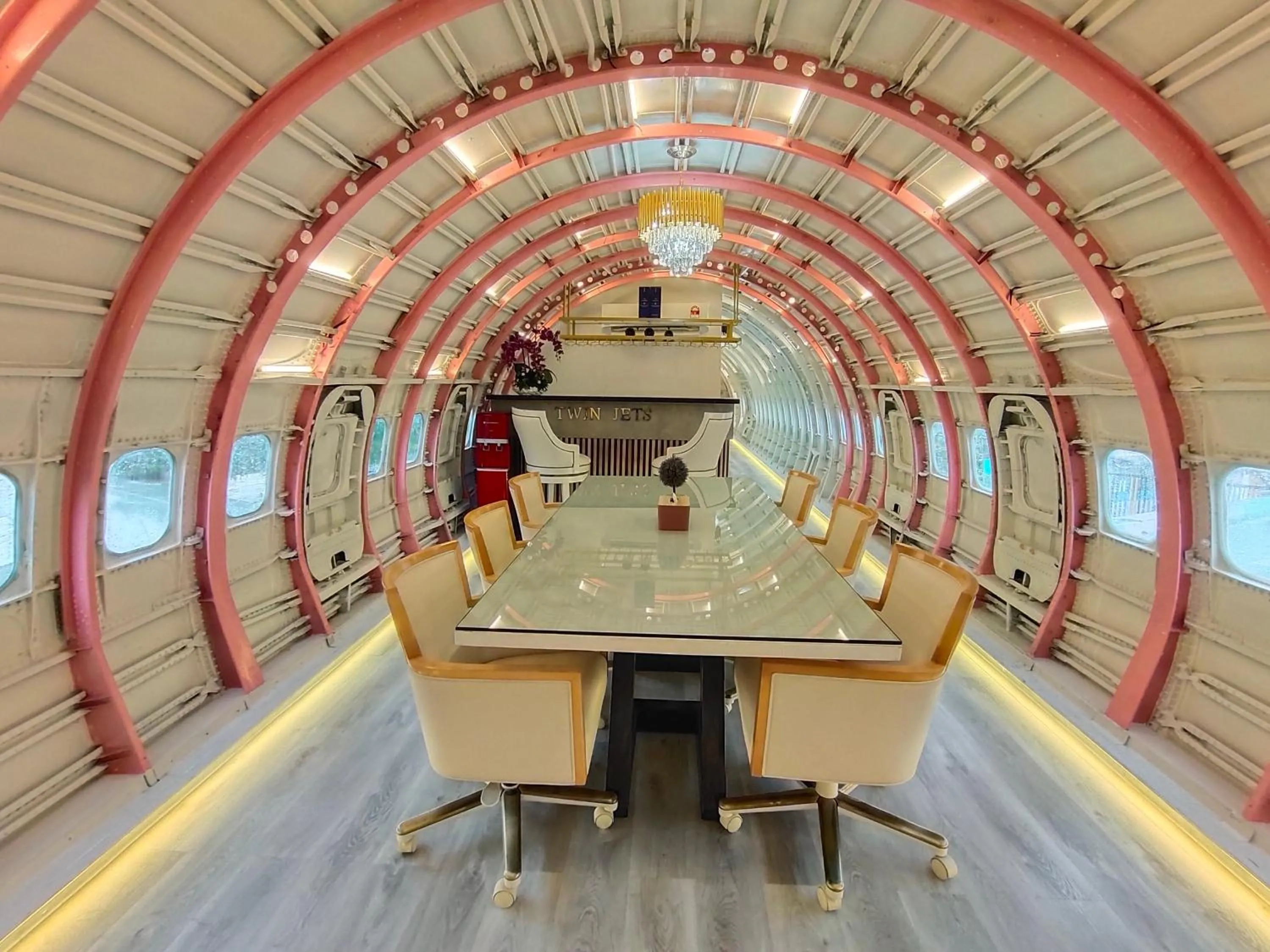 Dining area in Twin Jets Resort