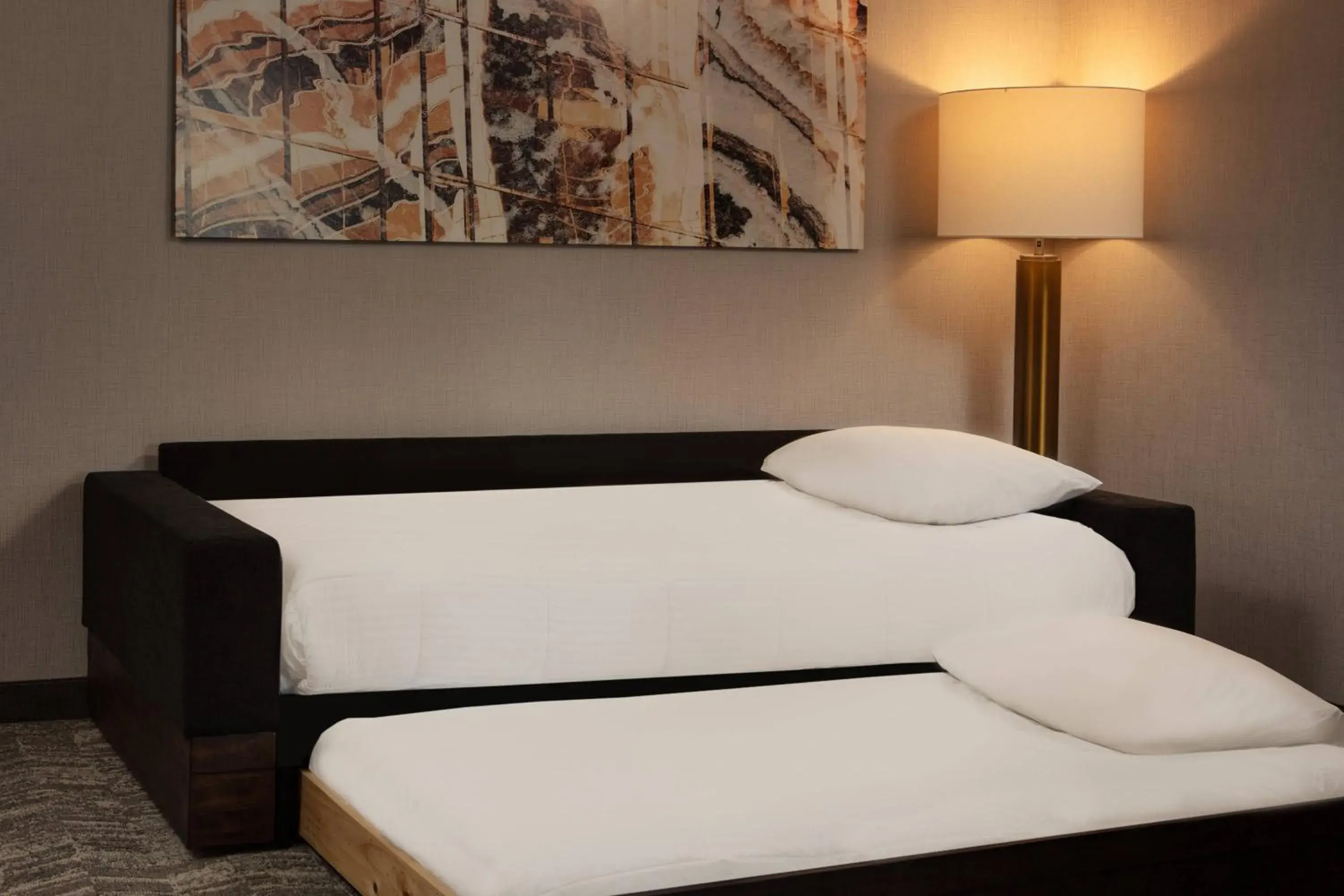 King Suite with Trundle Sofa in SpringHill Suites by Marriott Ames King Suite with Trundle Sofa in SpringHill Suites by Marriott Ames