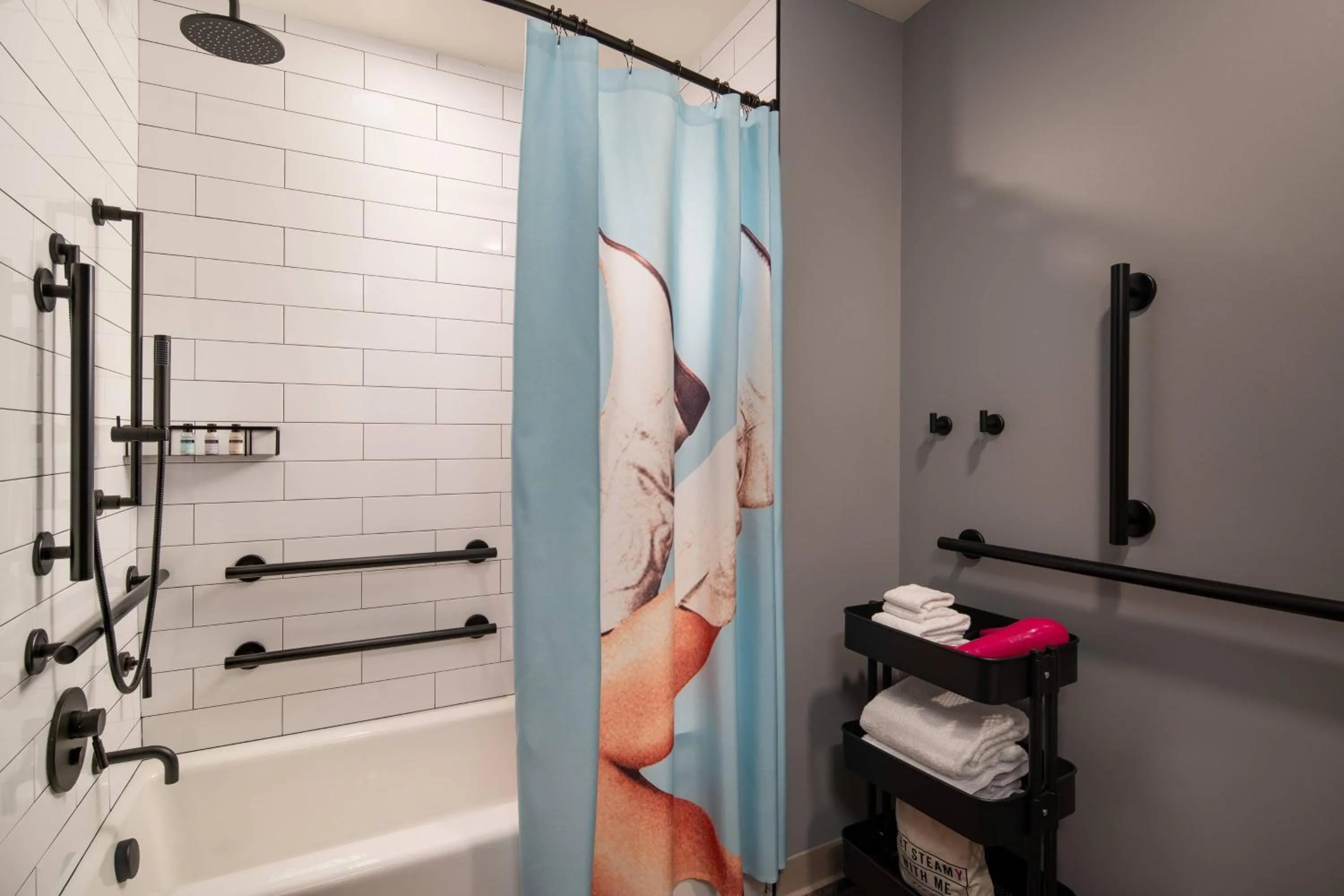 Bathroom in Moxy Portland Downtown