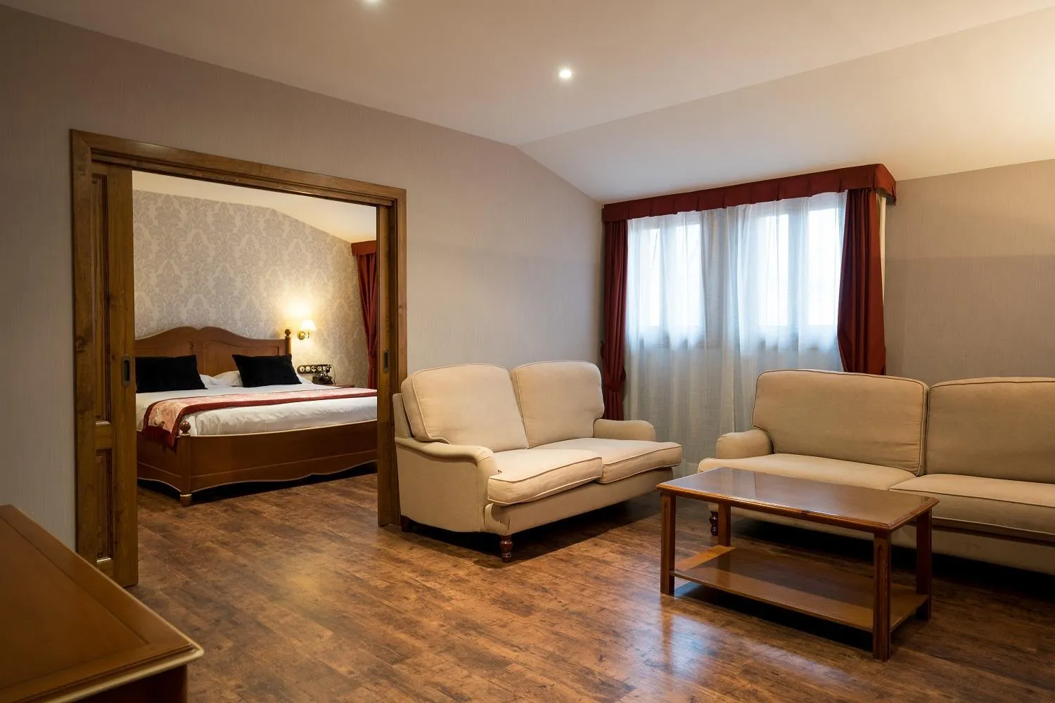 Bedroom, Bed in Hotel Sant Bernat