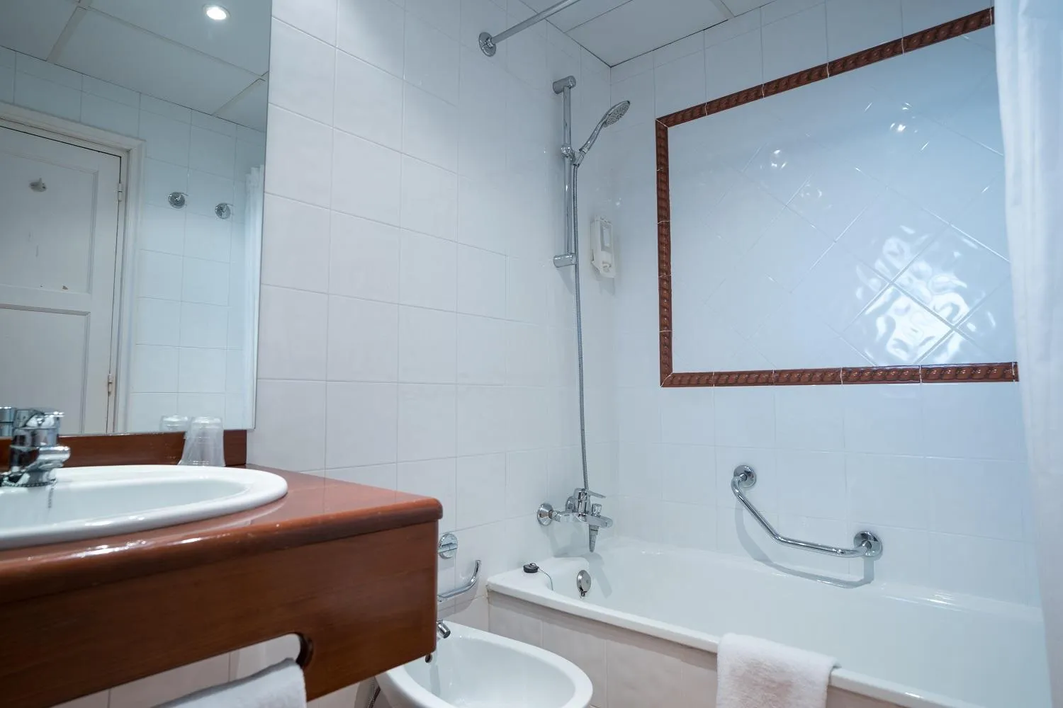 Bathroom in Hotel Sant Bernat