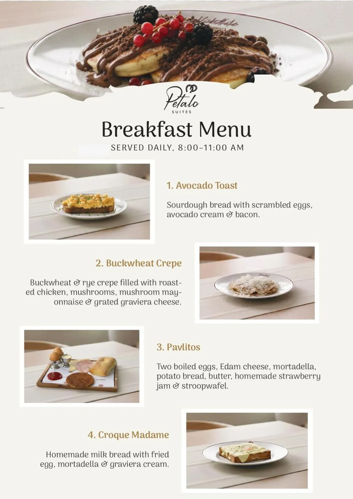 Breakfast in Petalo Suites