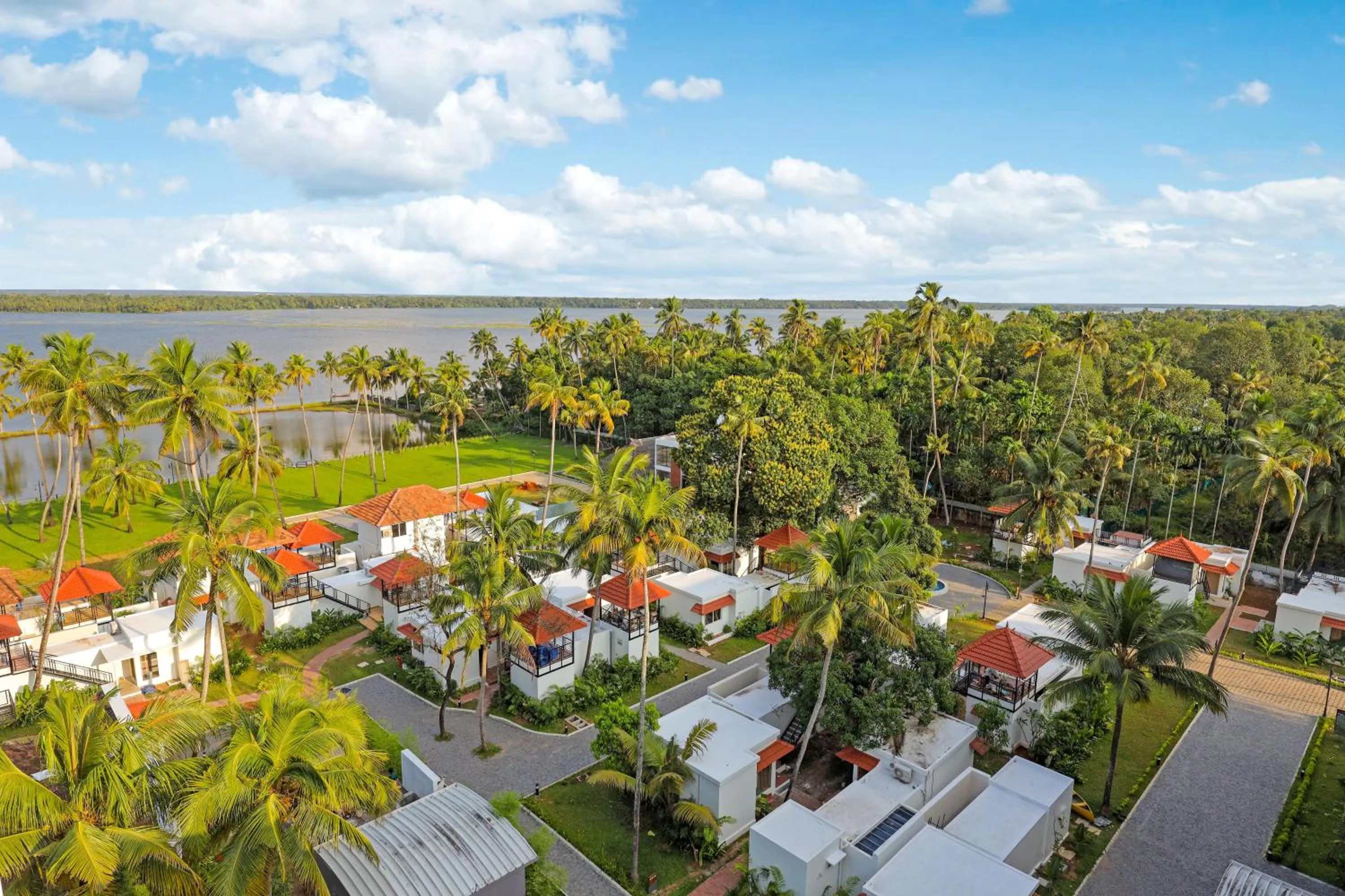 Bird's eye view in Club Mahindra Arookutty, Alleppey