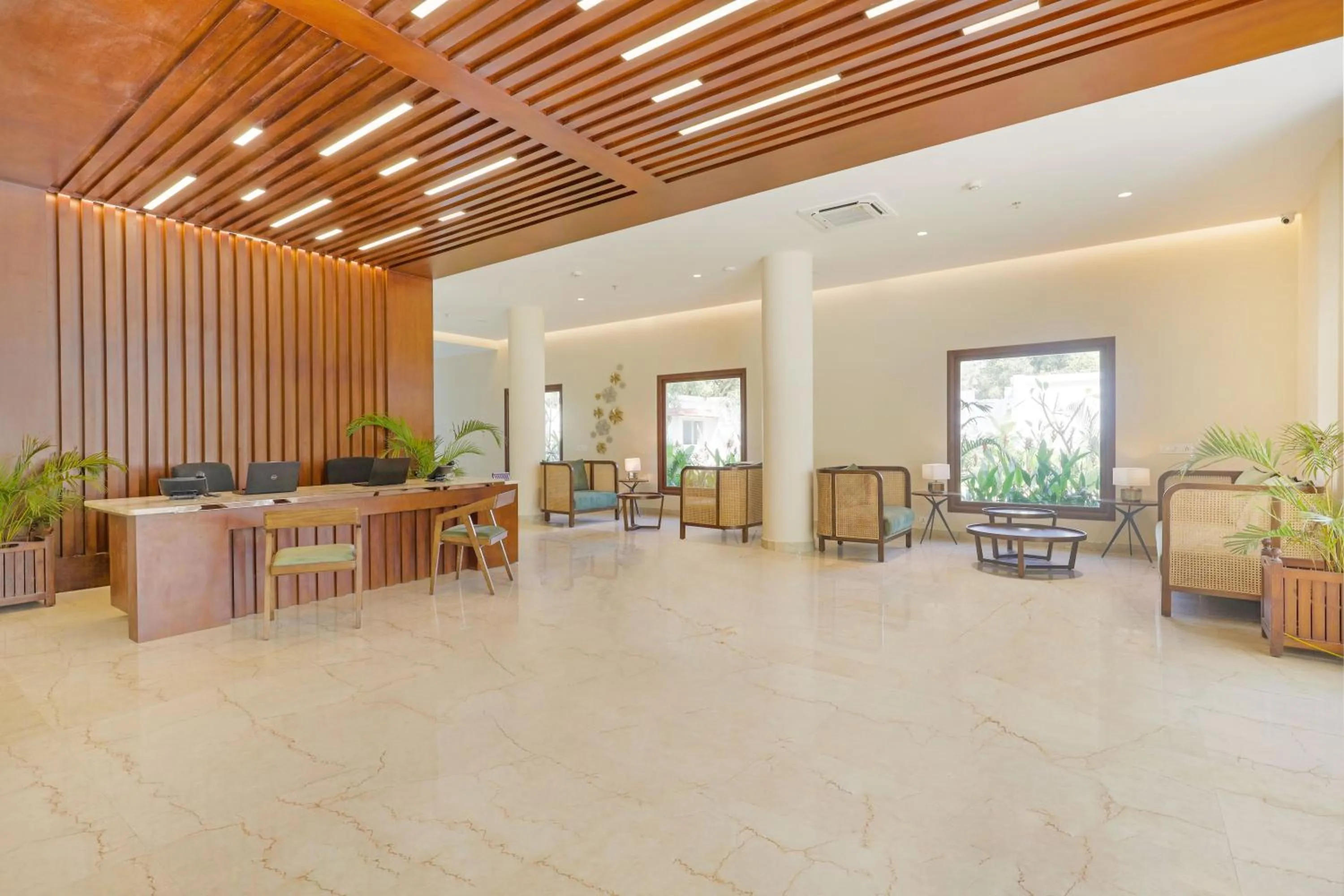 Lobby or reception in Club Mahindra Arookutty, Alleppey