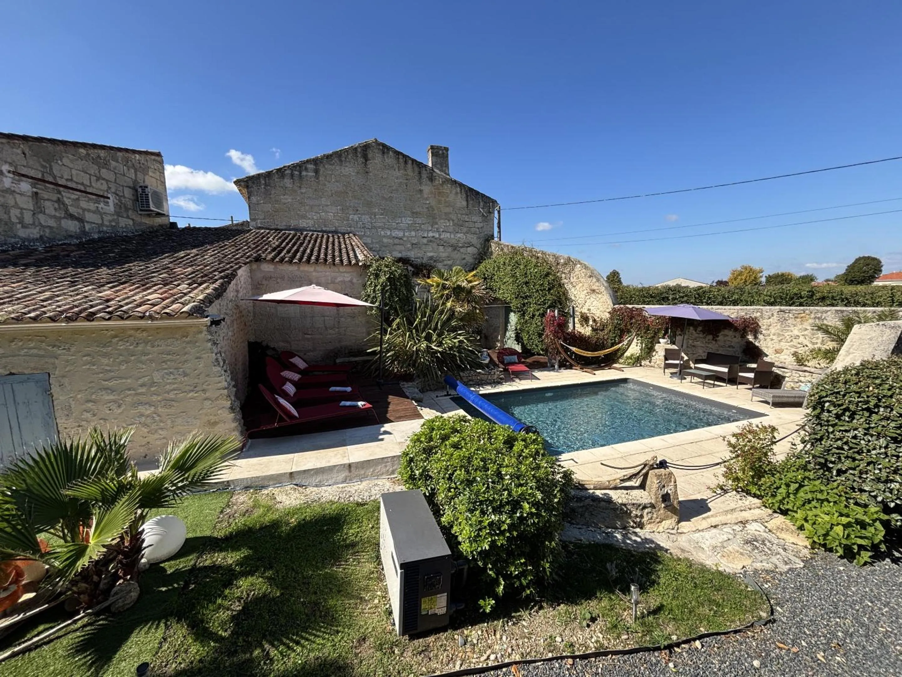 Pool view in LA MAISON JEROBOAM