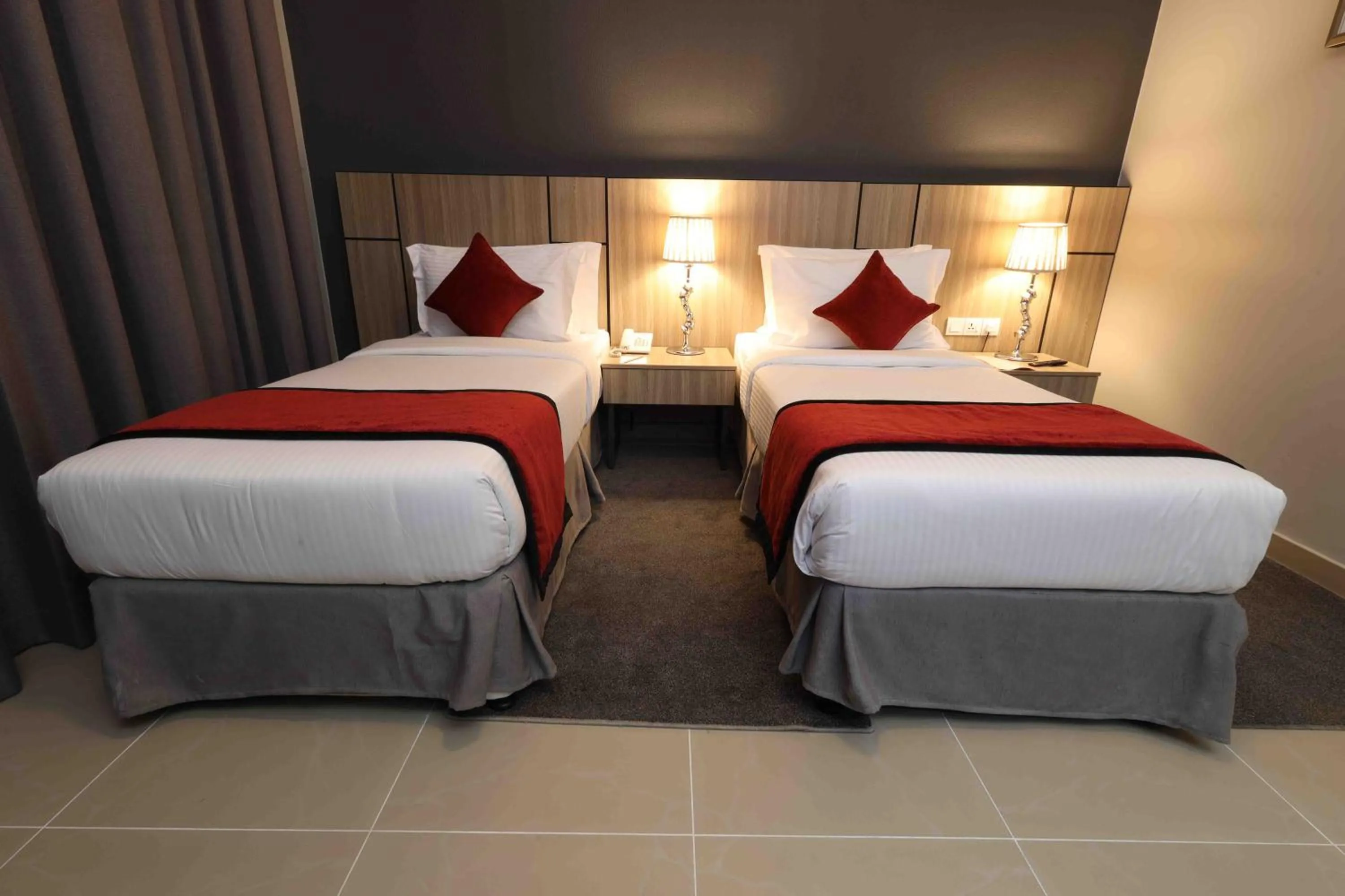 Bed in Fortis Hotel Fujairah