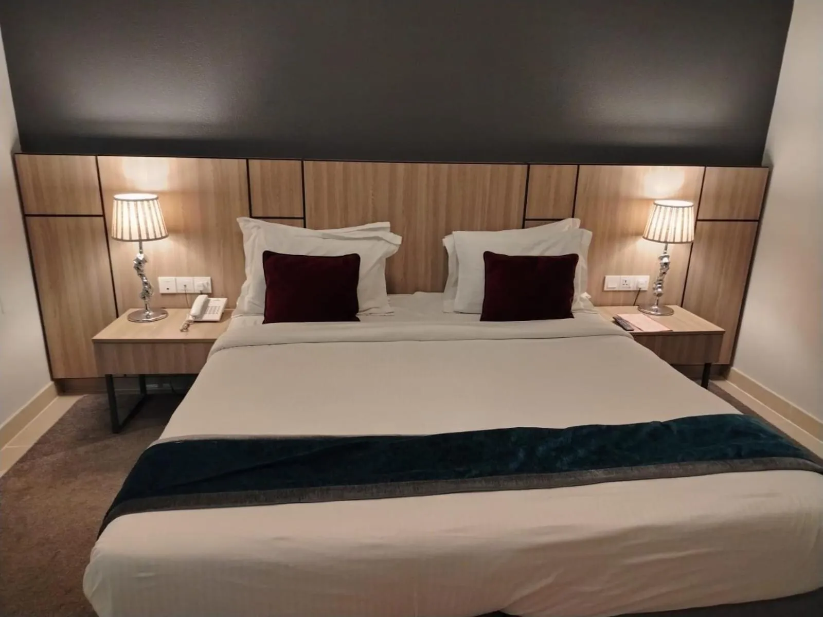 Bed in Fortis Hotel Fujairah