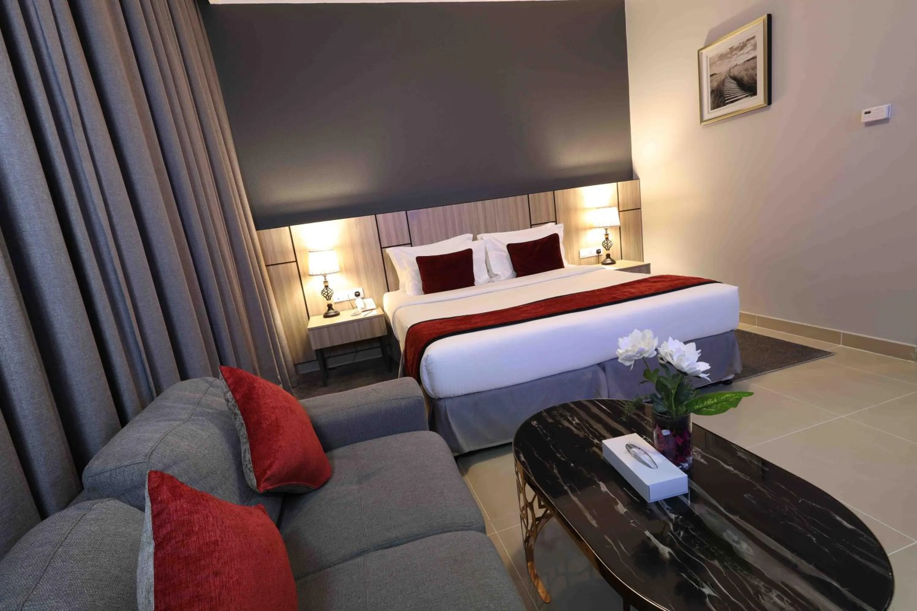 Bed in Fortis Hotel Fujairah