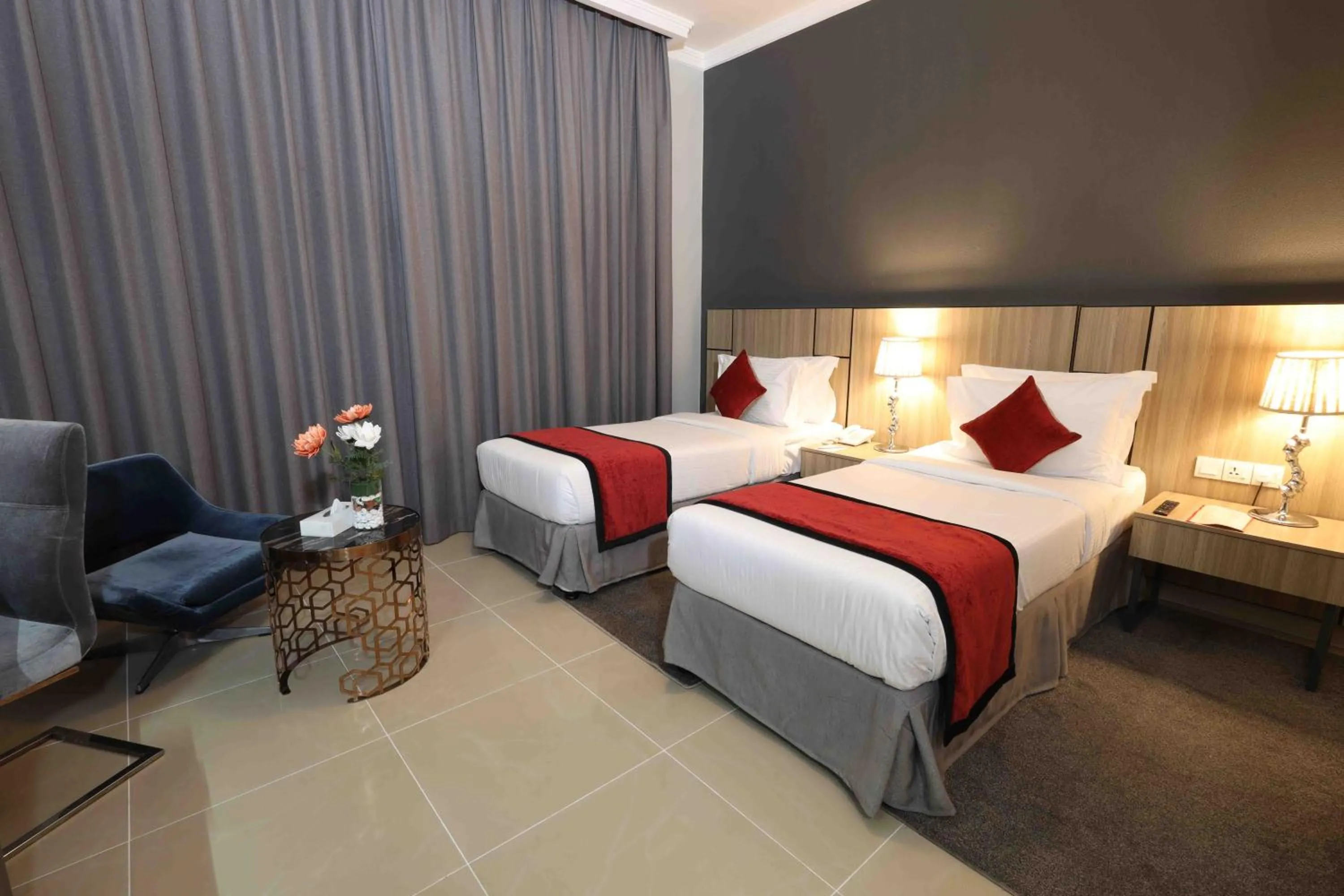 Bed in Fortis Hotel Fujairah