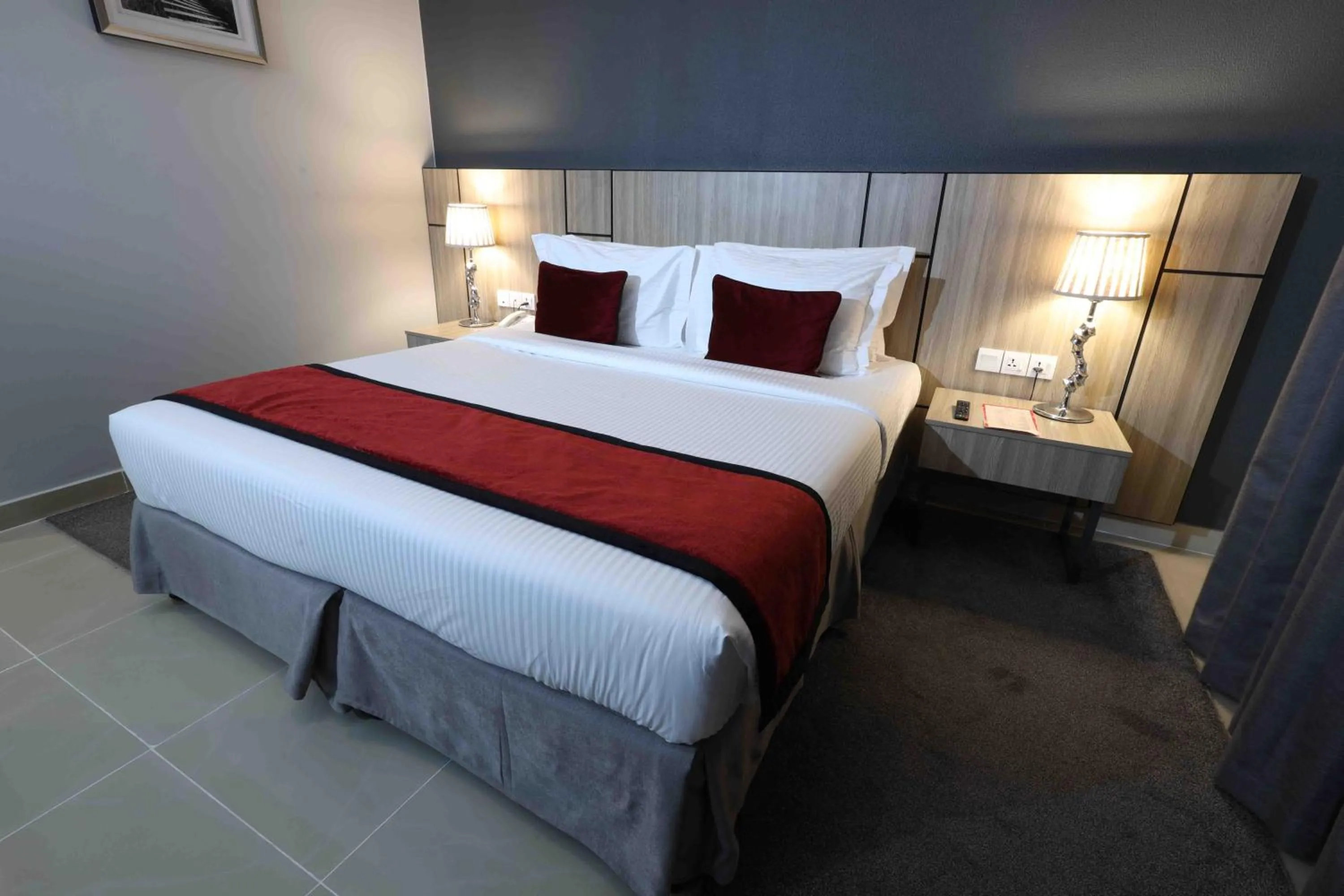 Bed in Fortis Hotel Fujairah