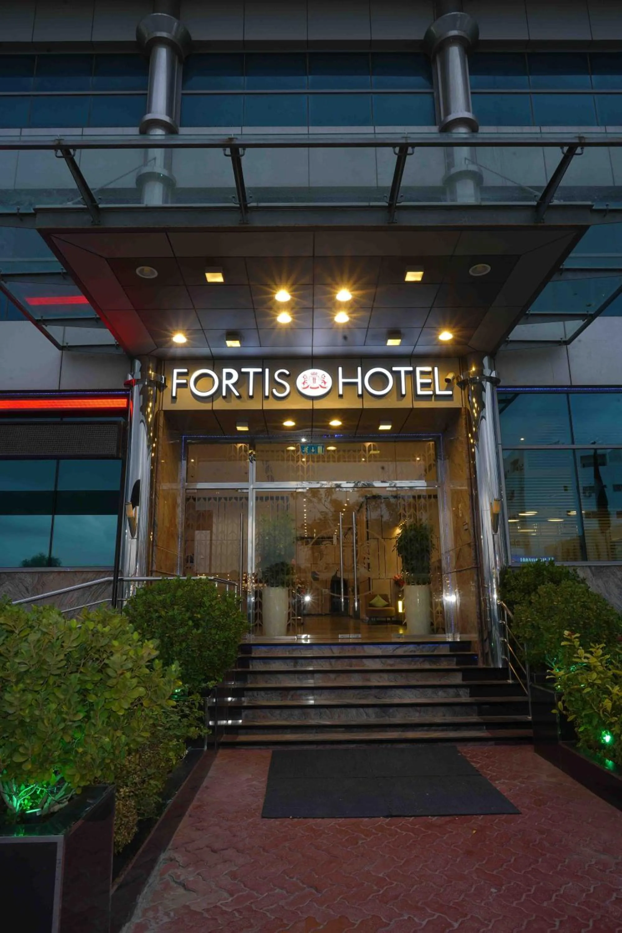 Facade/entrance in Fortis Hotel Fujairah