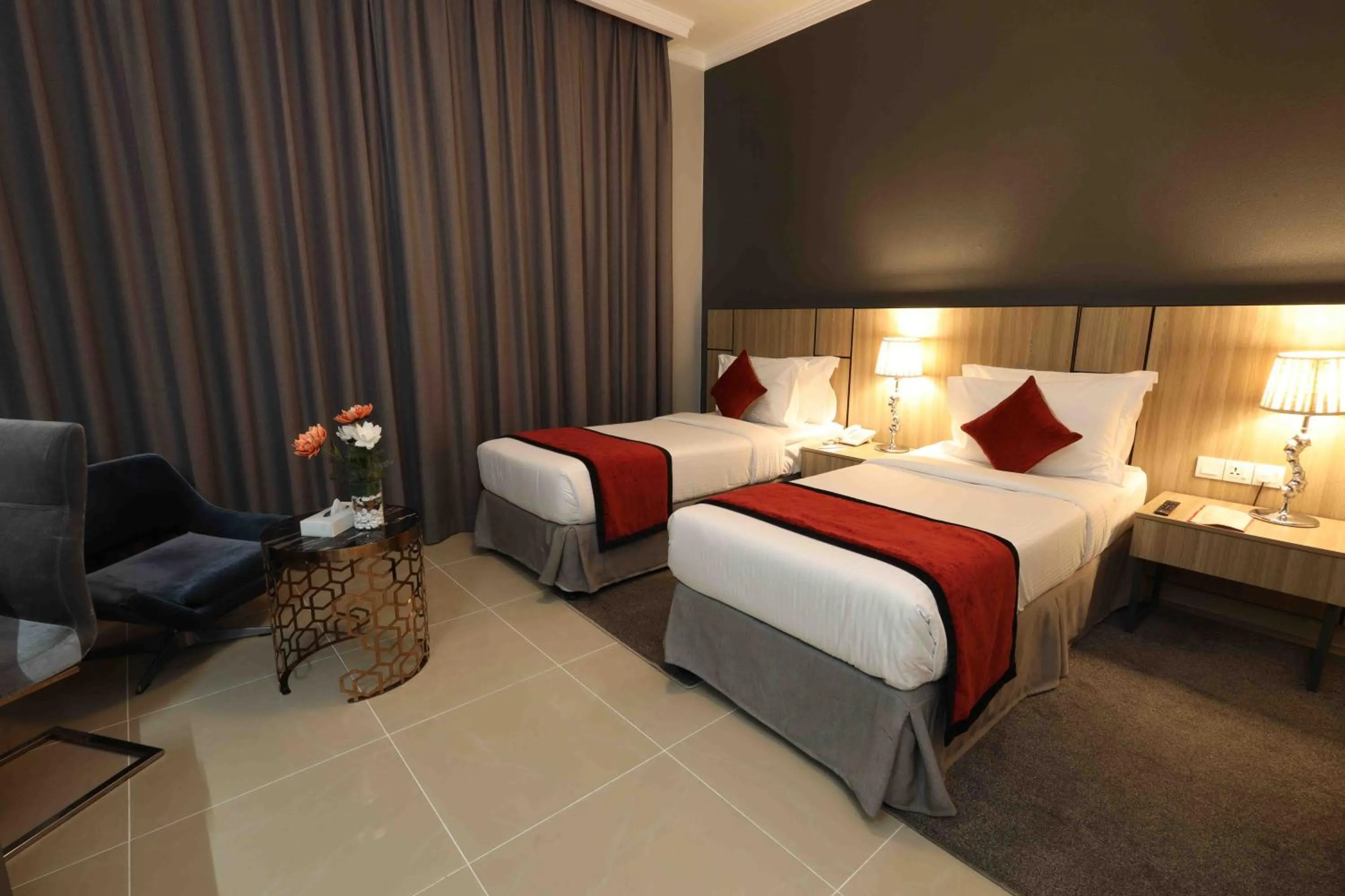 Bed in Fortis Hotel Fujairah