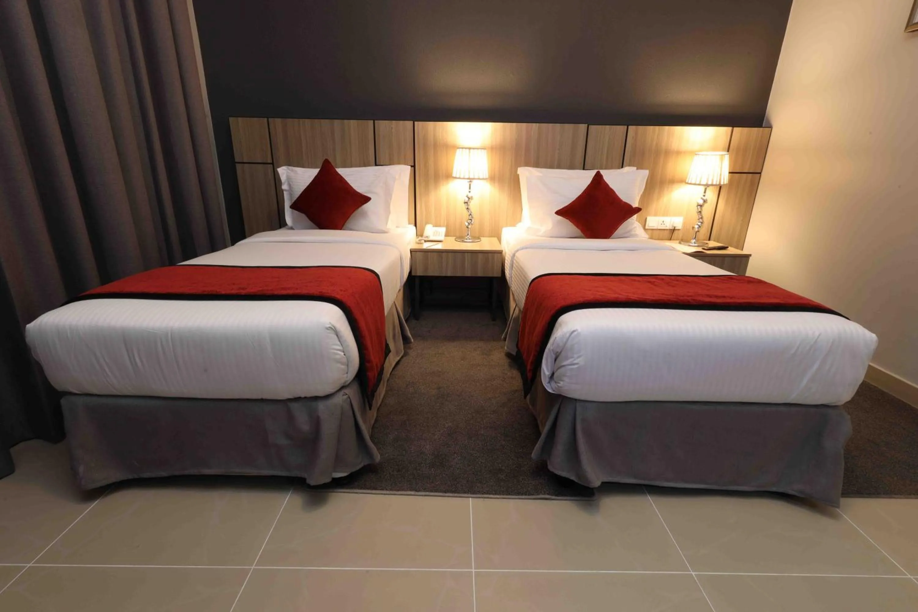 Bed in Fortis Hotel Fujairah