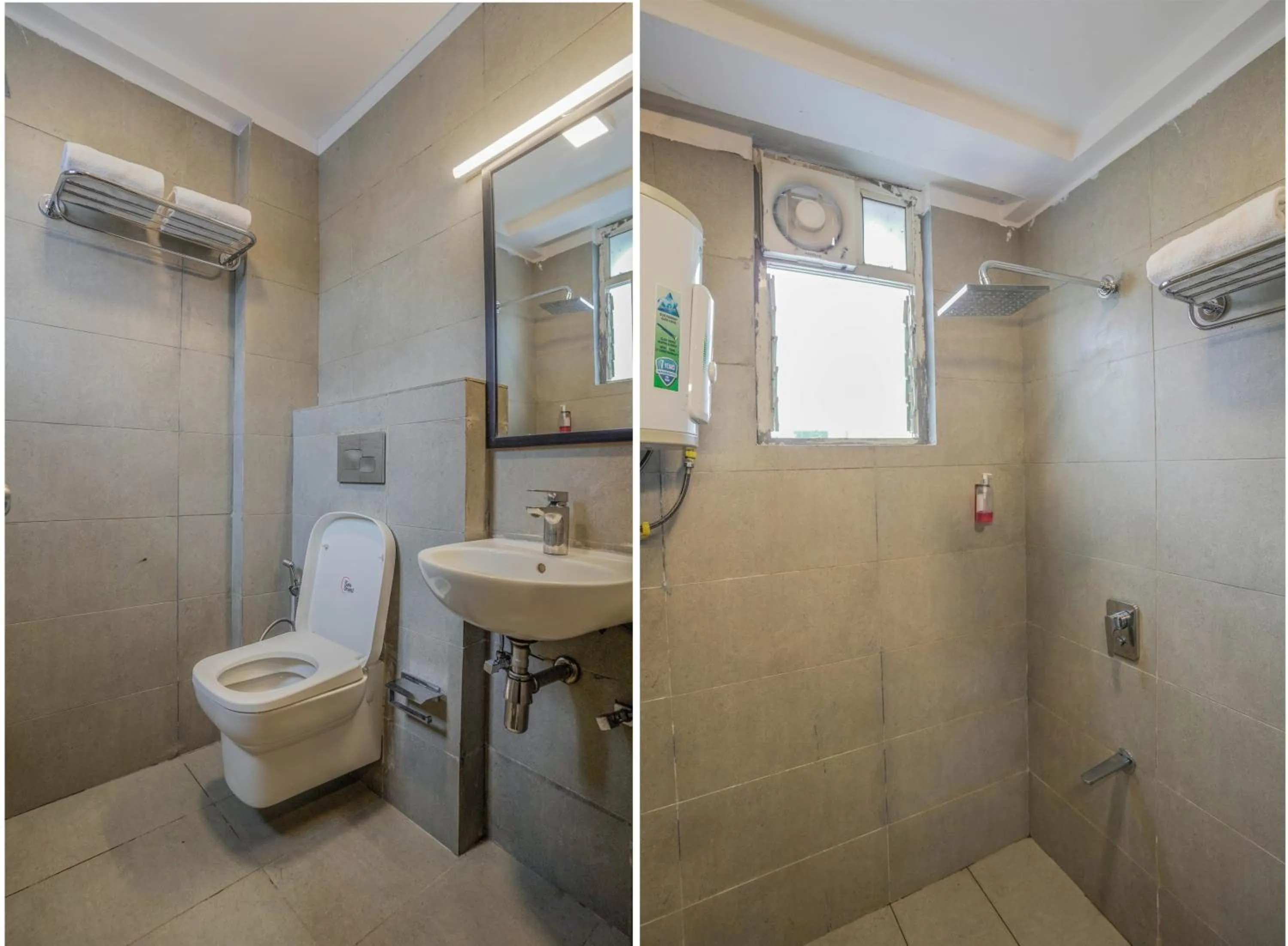 Shower in Hotel Konark Inn