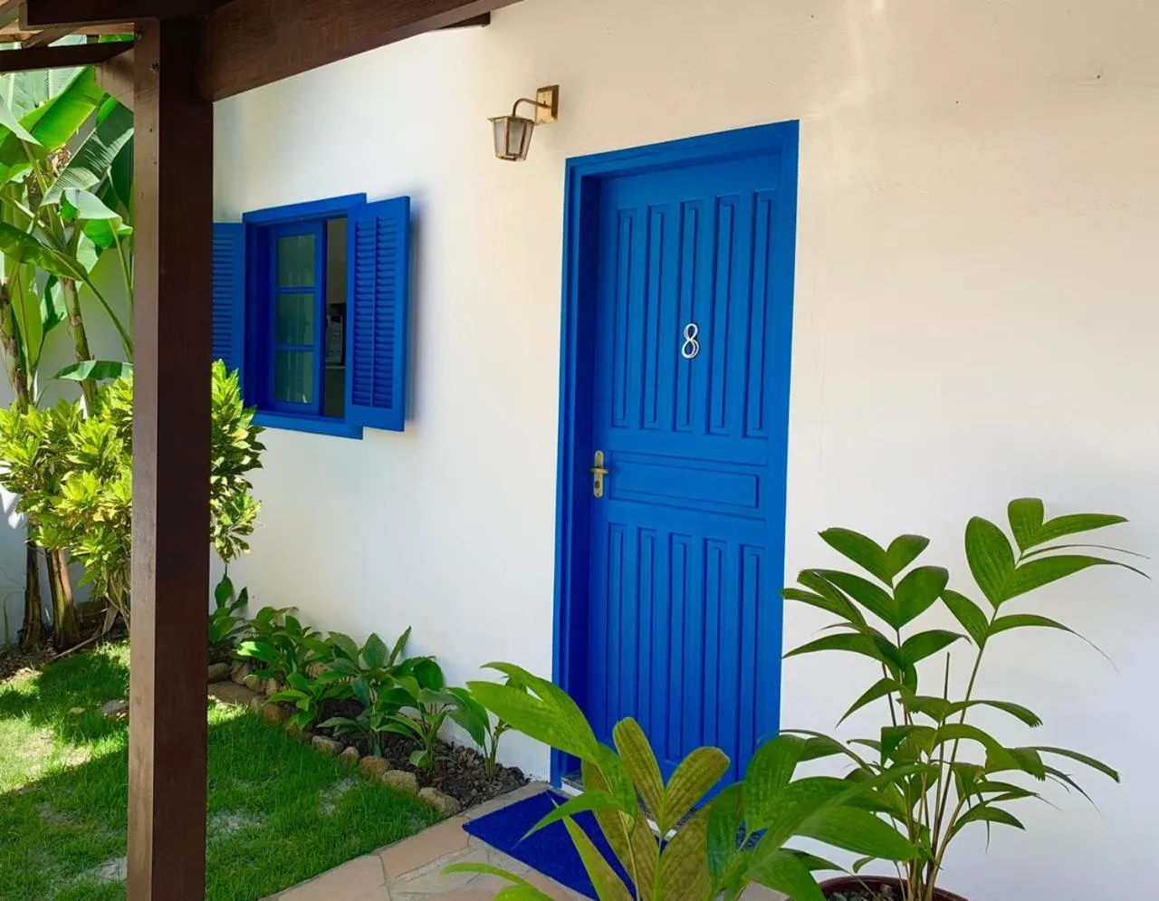 Patio in Suítes Curta Paraty, Família e PETs