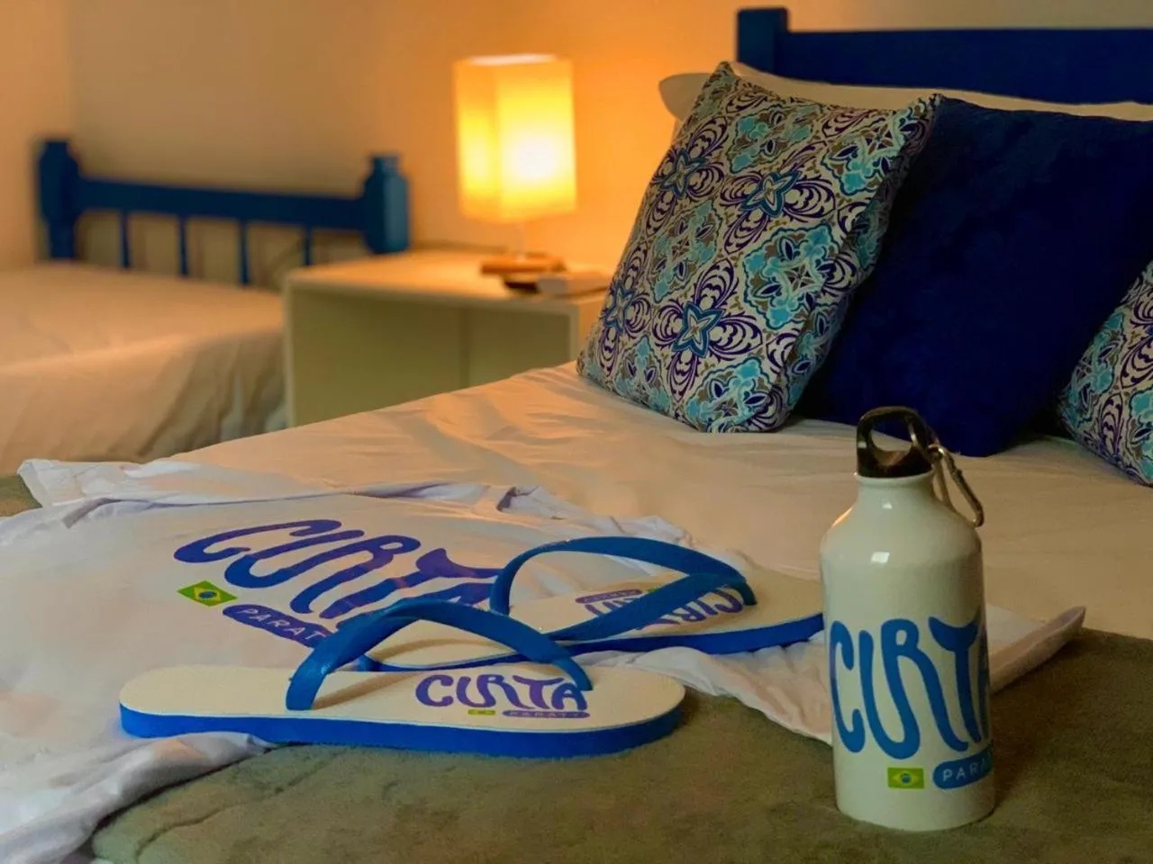 Bed in Suítes Curta Paraty, Família e PETs