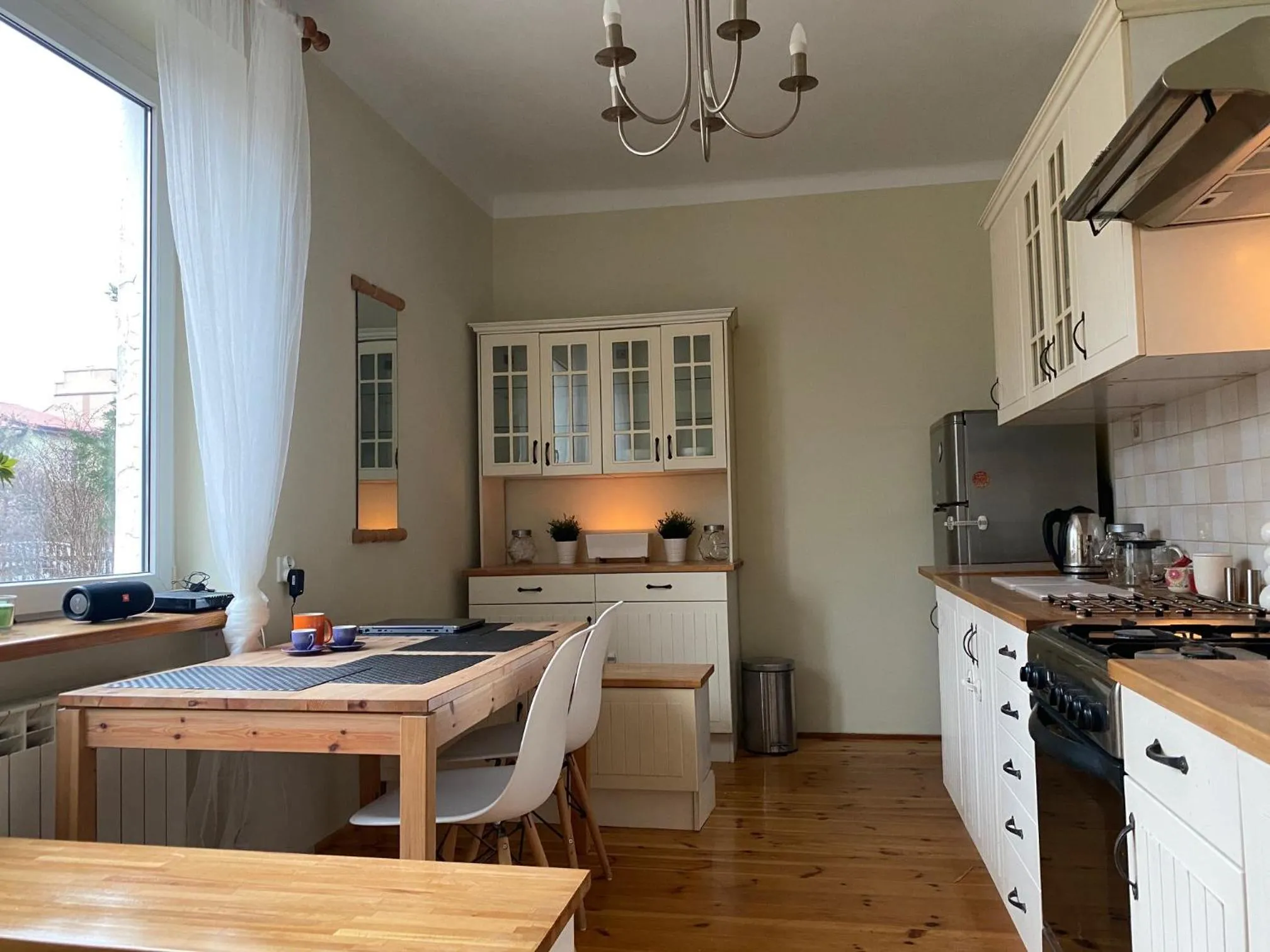 Kitchen or kitchenette in Hostel Czecha
