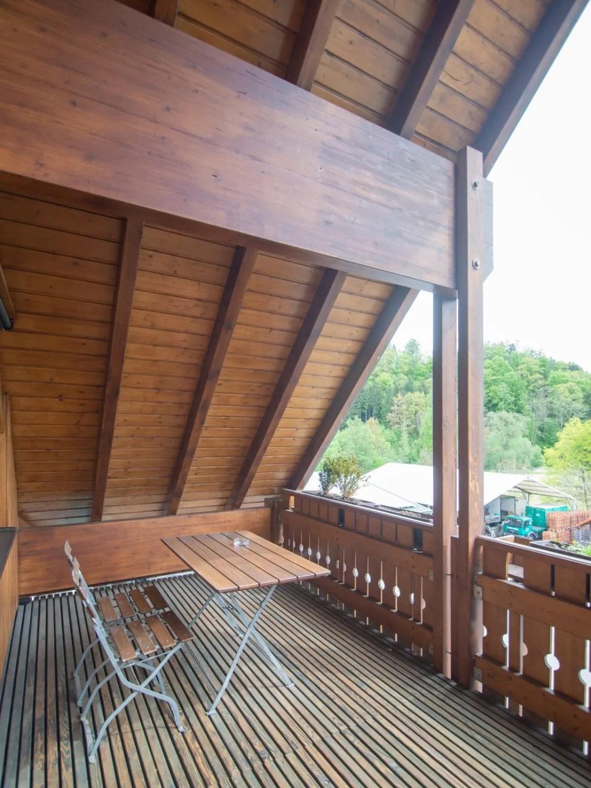 Balcony/Terrace in Brauereigasthof zum Lamm