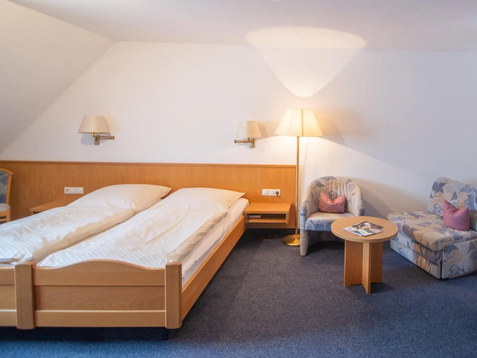 Photo of the whole room, Bed in Brauereigasthof zum Lamm