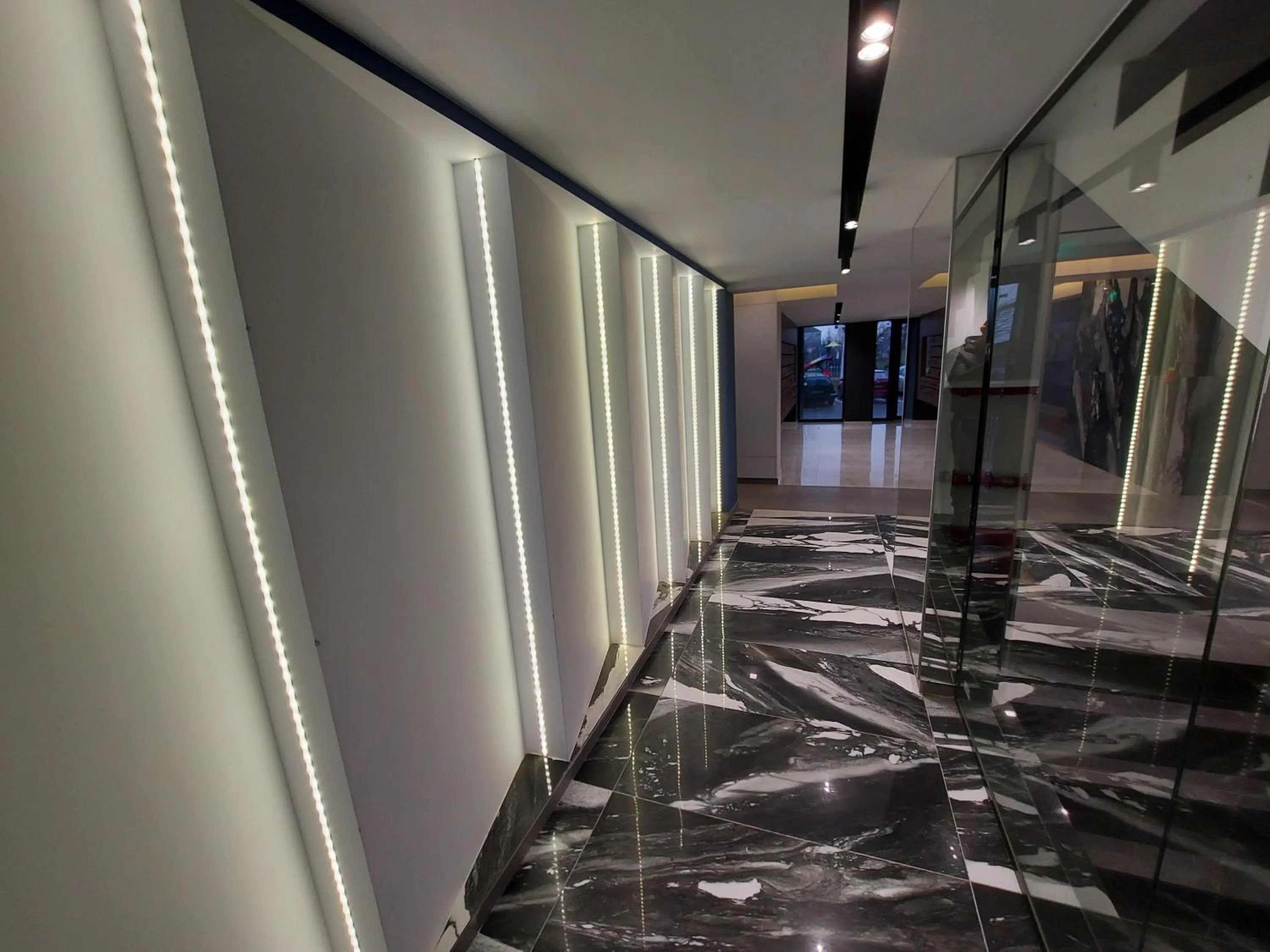 Lobby or reception in Panoramic Apartments Oradea