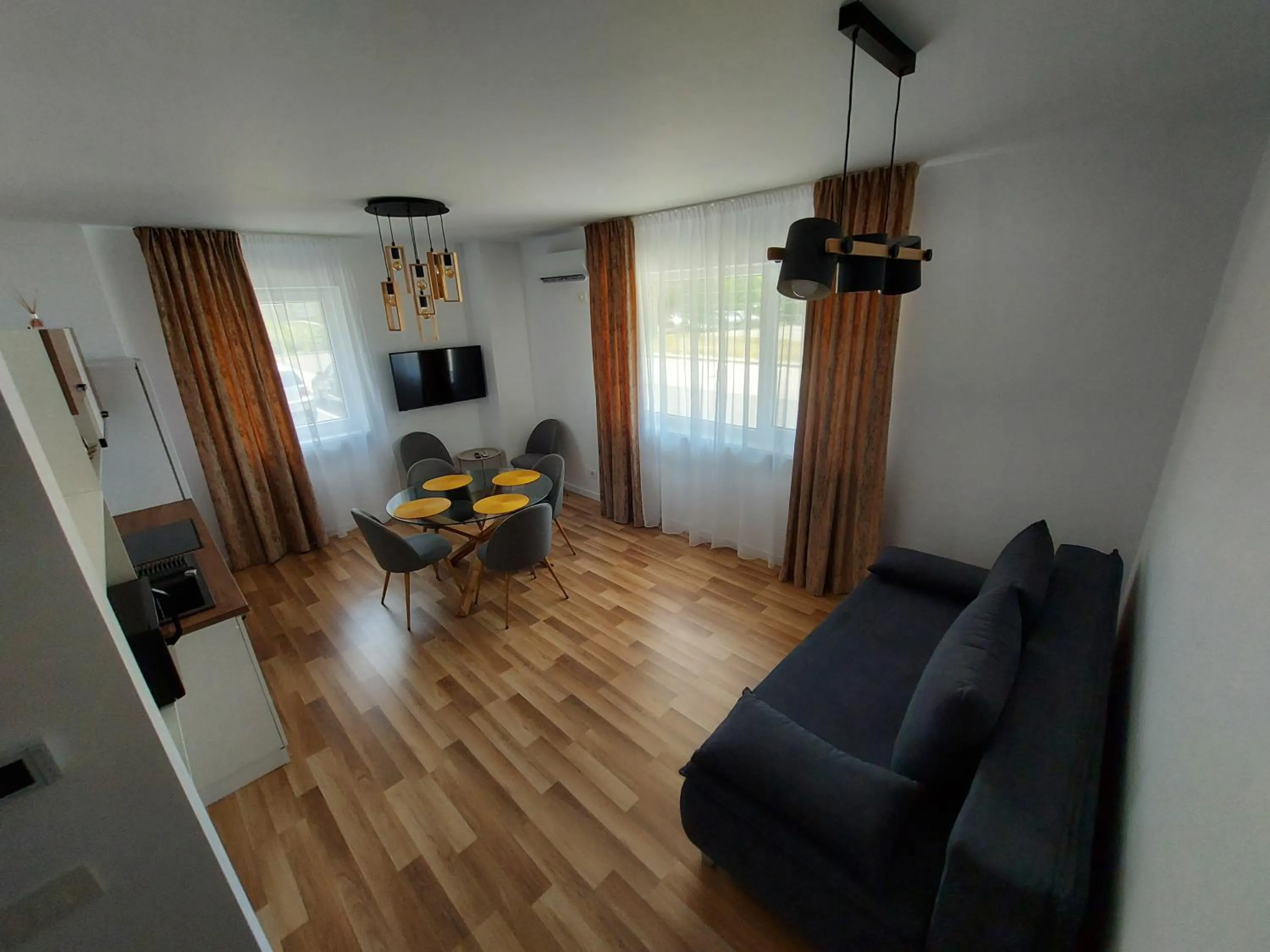 Living room in Panoramic Apartments Oradea