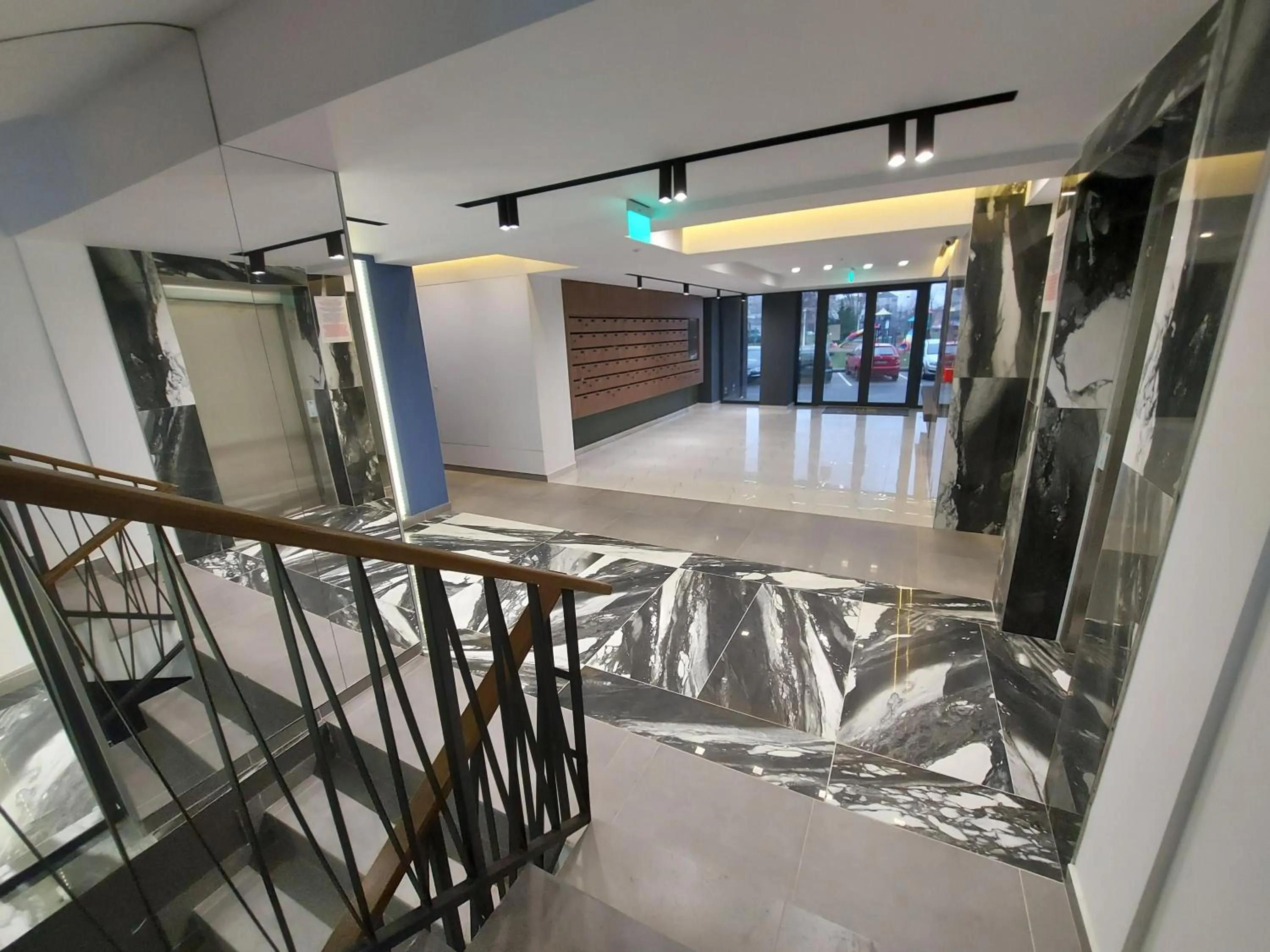 Lobby or reception in Panoramic Apartments Oradea