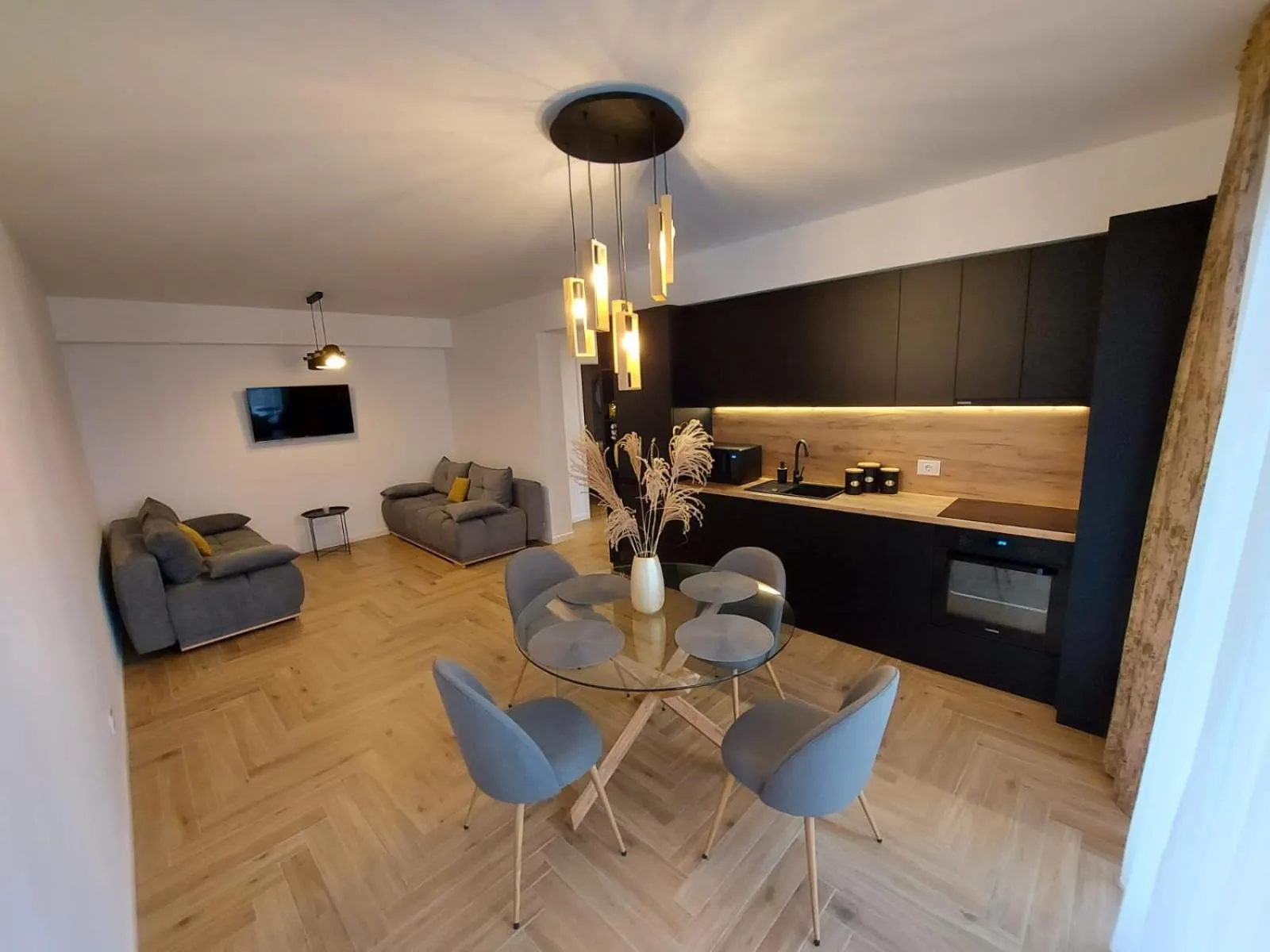 Living room in Panoramic Apartments Oradea