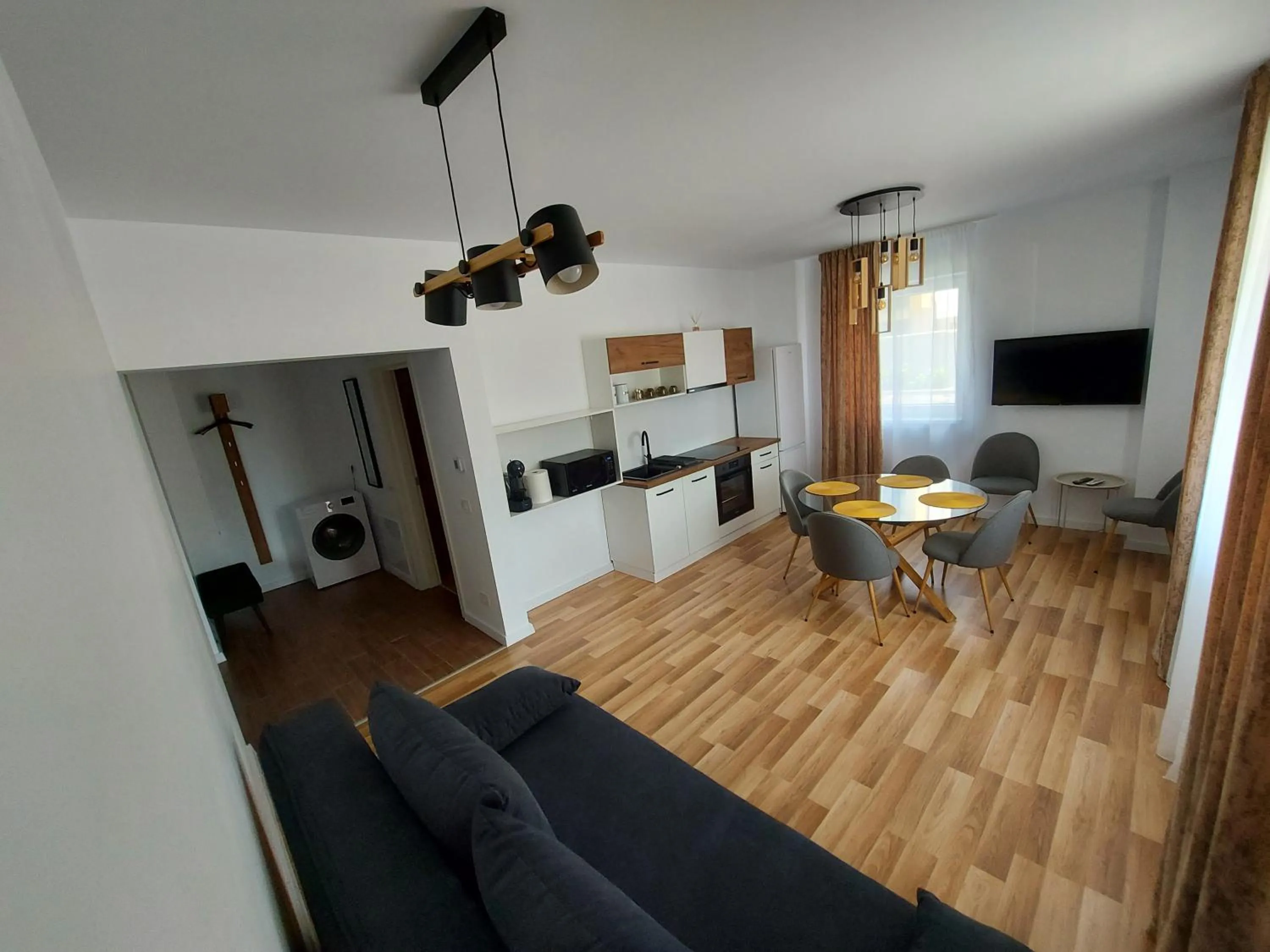 Living room in Panoramic Apartments Oradea