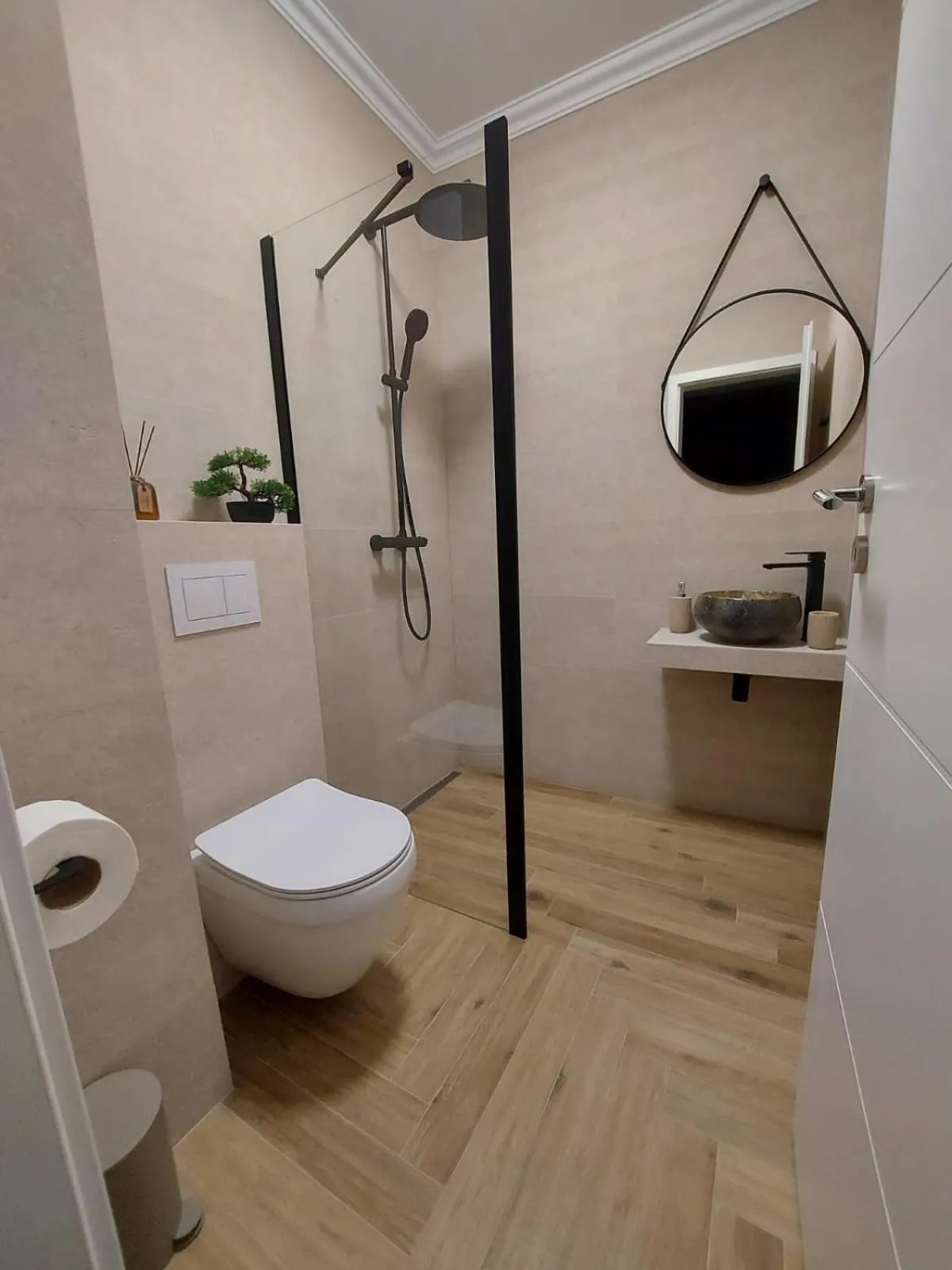 Bathroom in Panoramic Apartments Oradea