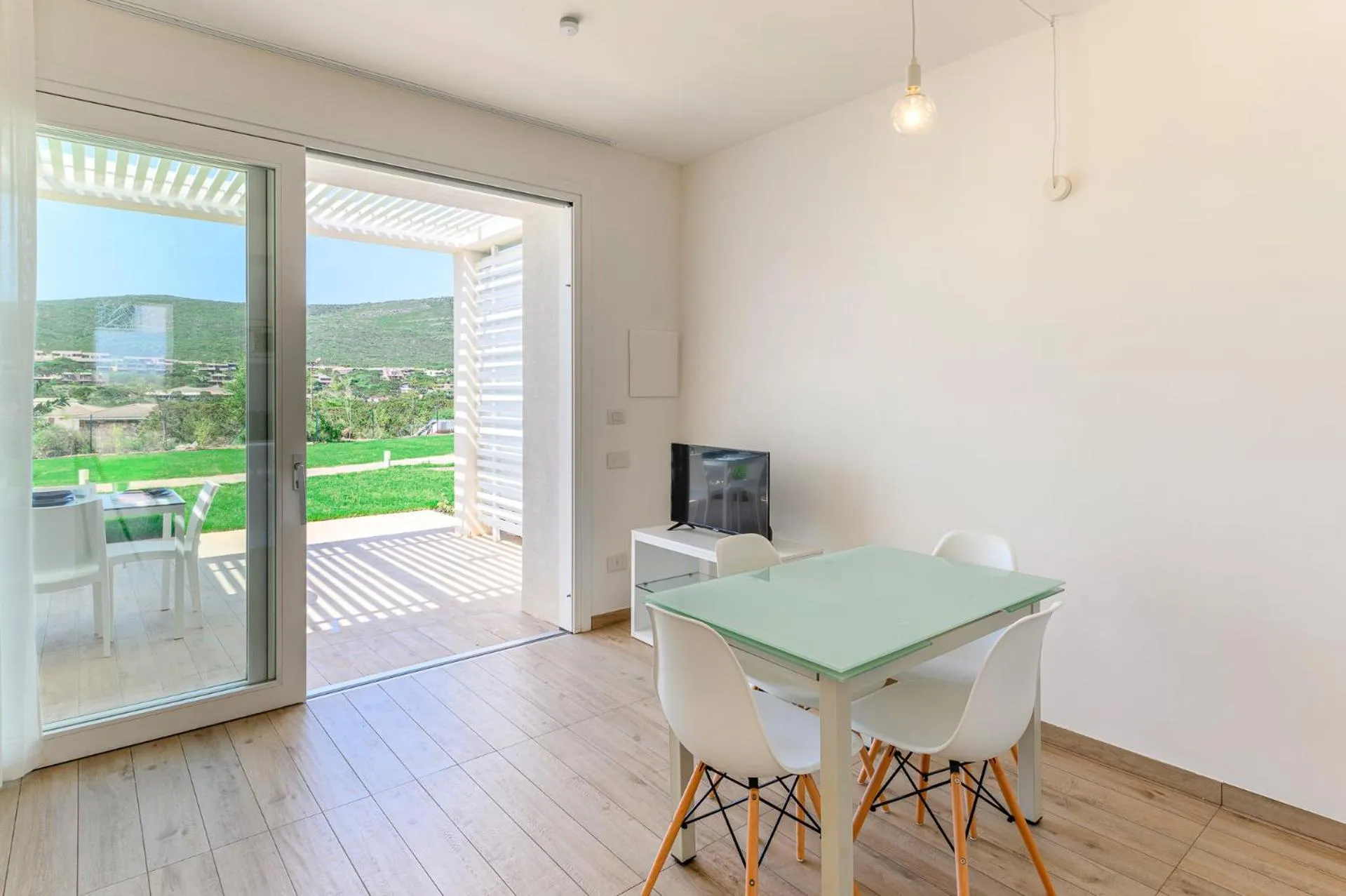 Living room in Capo Falcone Charming Apartments