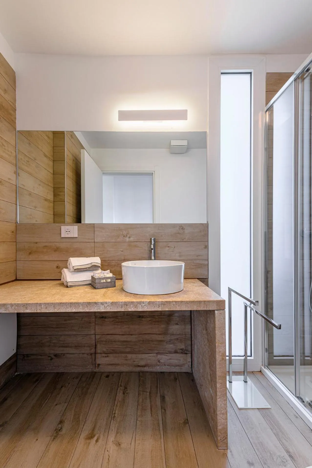 Bathroom in Capo Falcone Charming Apartments