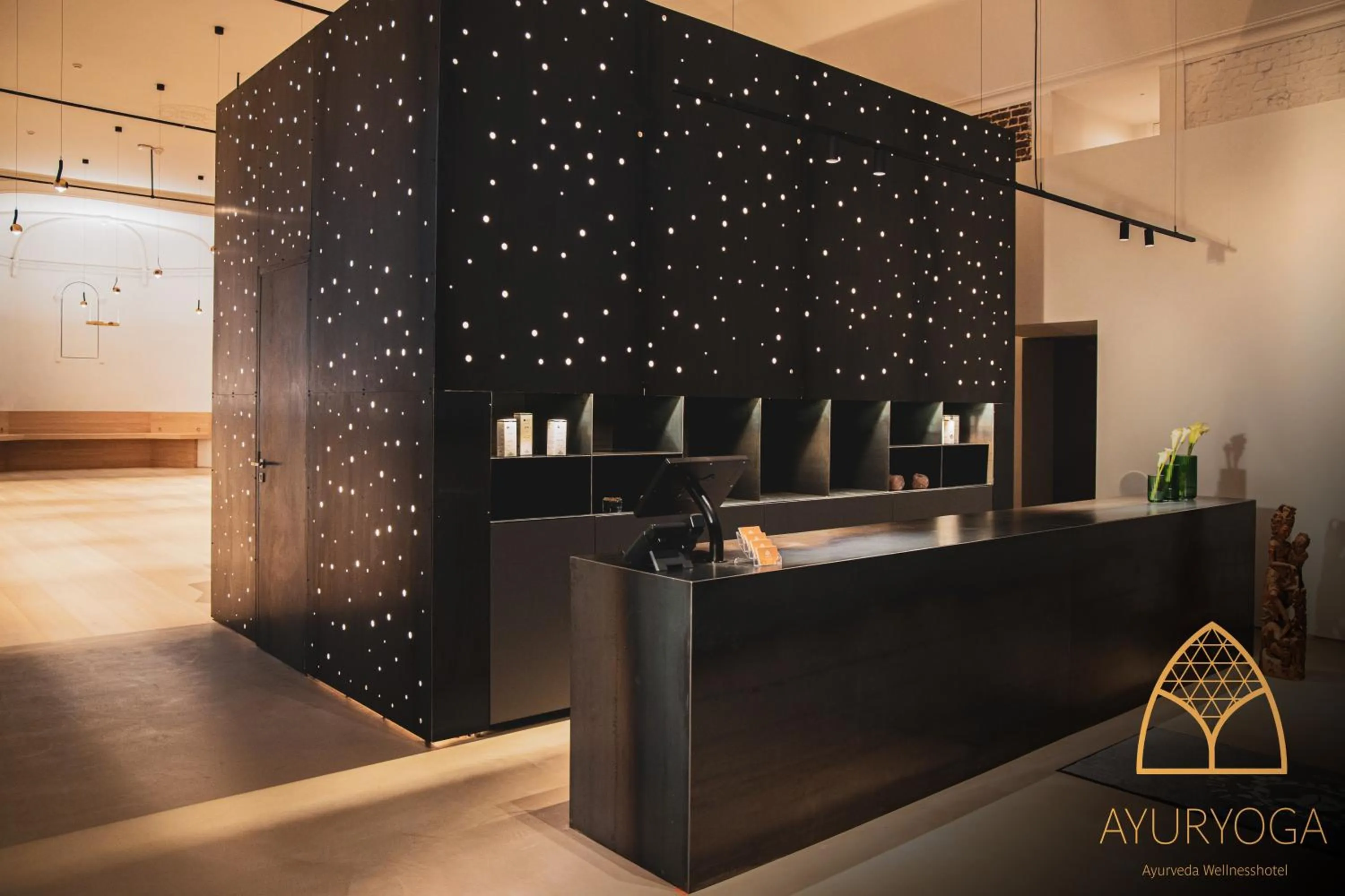 Lobby or reception in Ayuryoga Wellnesshotel