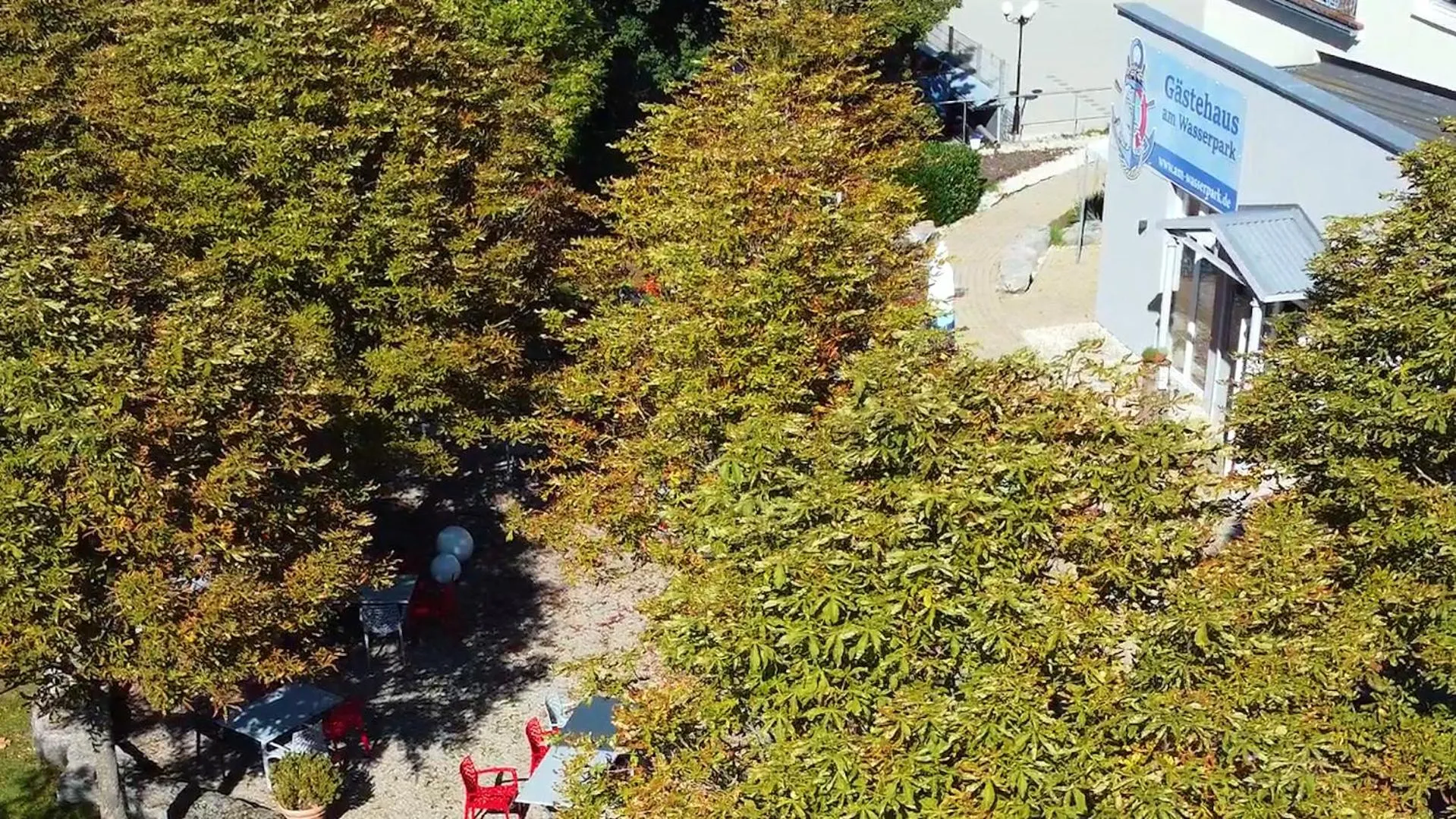 Property building in Gästehaus am Wasserpark
