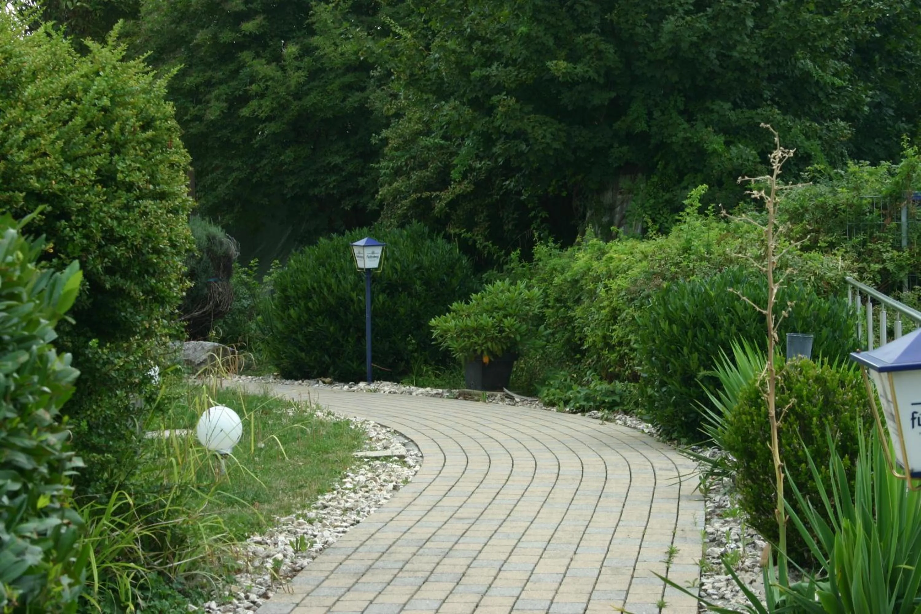 Garden in Gästehaus am Wasserpark