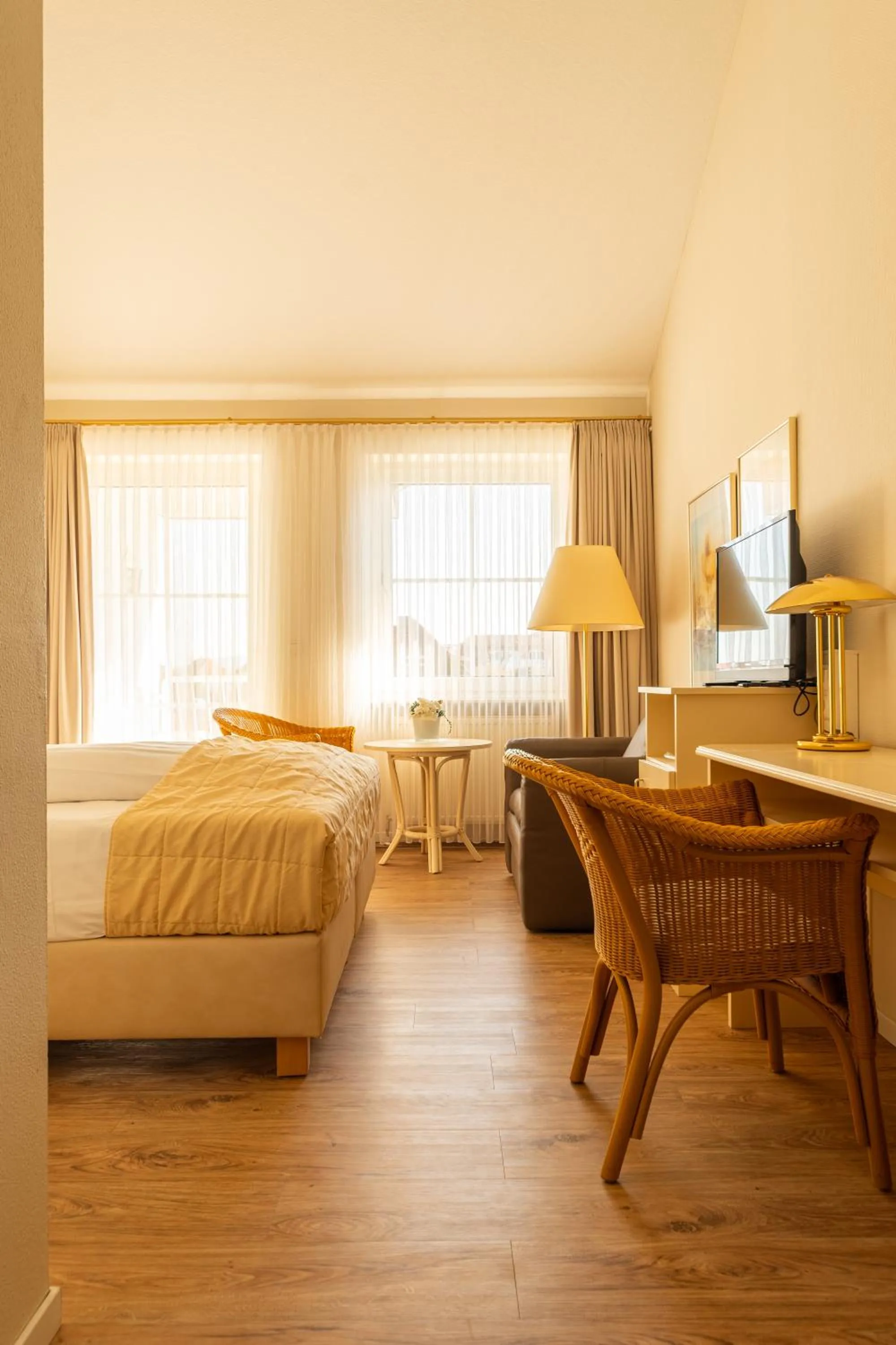 Bed in Hotel Kastanienhof